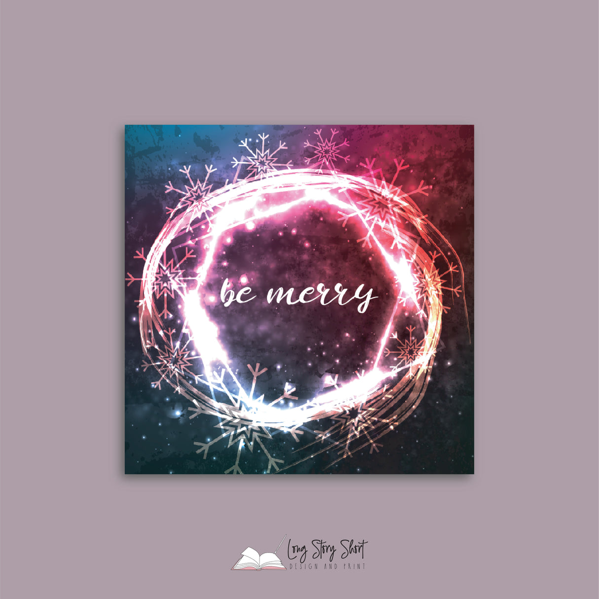 The Shining Christmas Vinyl Label Pack Square Matte/Gloss