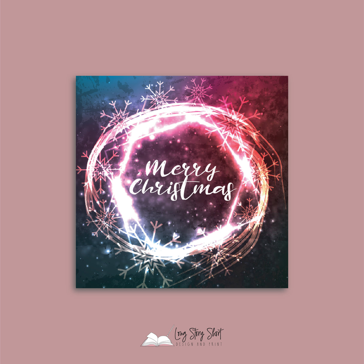 The Shining Christmas Vinyl Label Pack Square Matte/Gloss