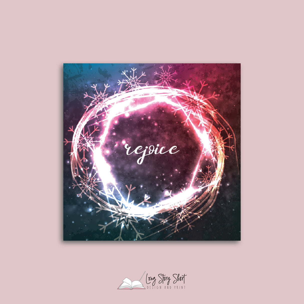 The Shining Christmas Vinyl Label Pack Square Matte/Gloss