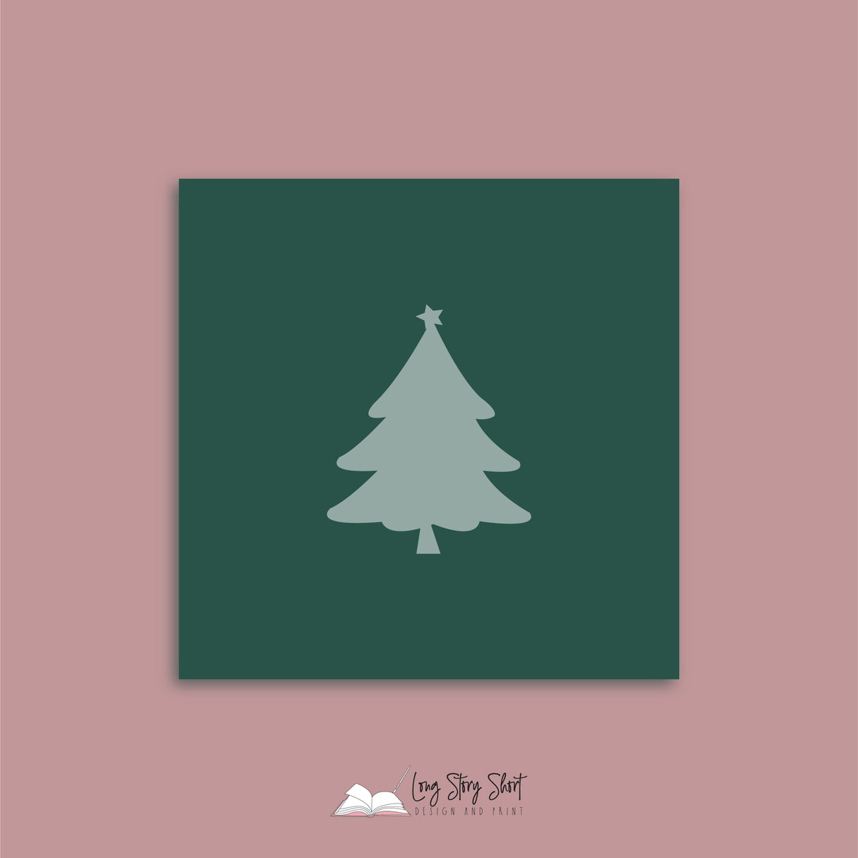 Warm Winter Wishes Christmas Vinyl Label Pack Square Matte/Gloss