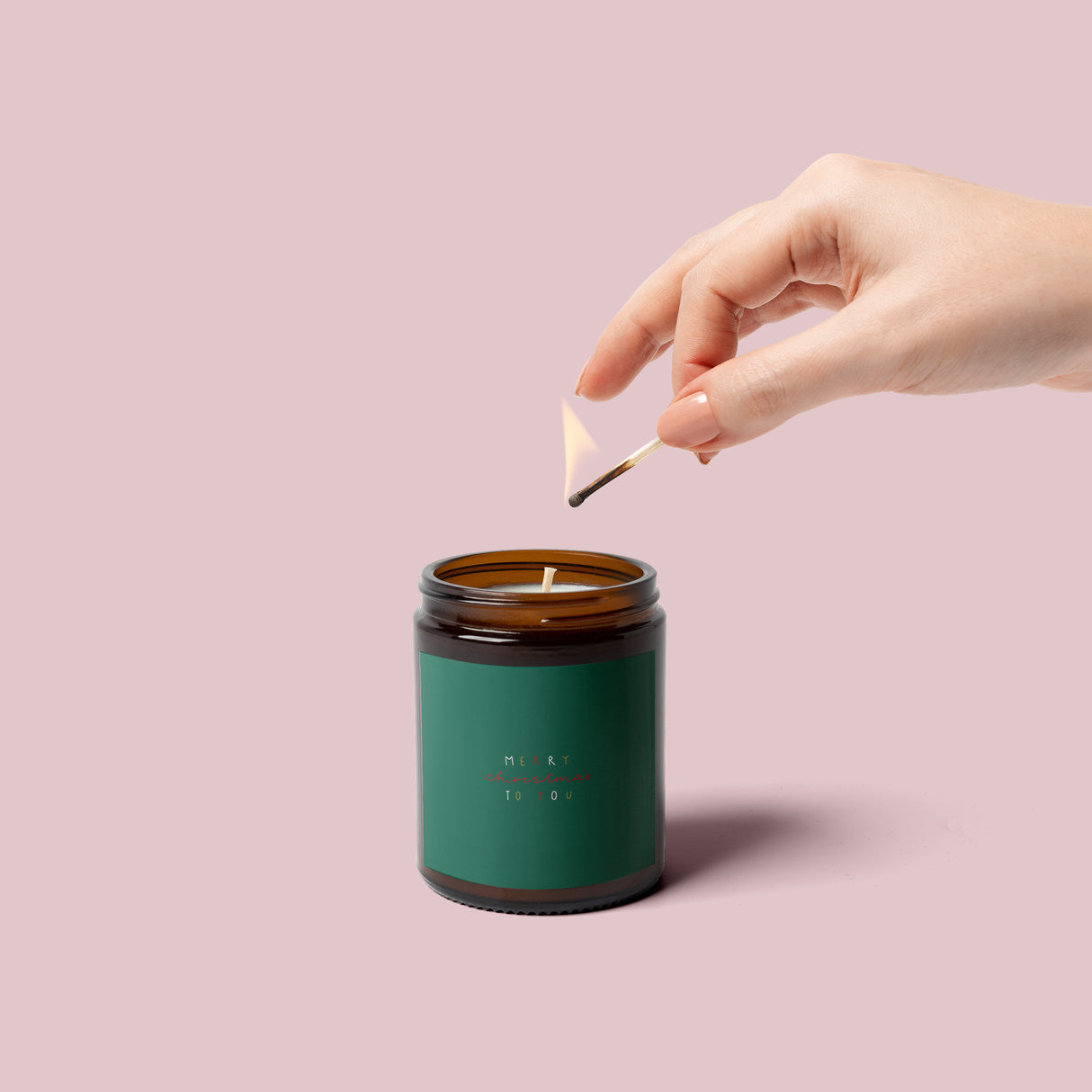 Merry Chrissie Christmas Vinyl Label Pack Square Matte/Gloss