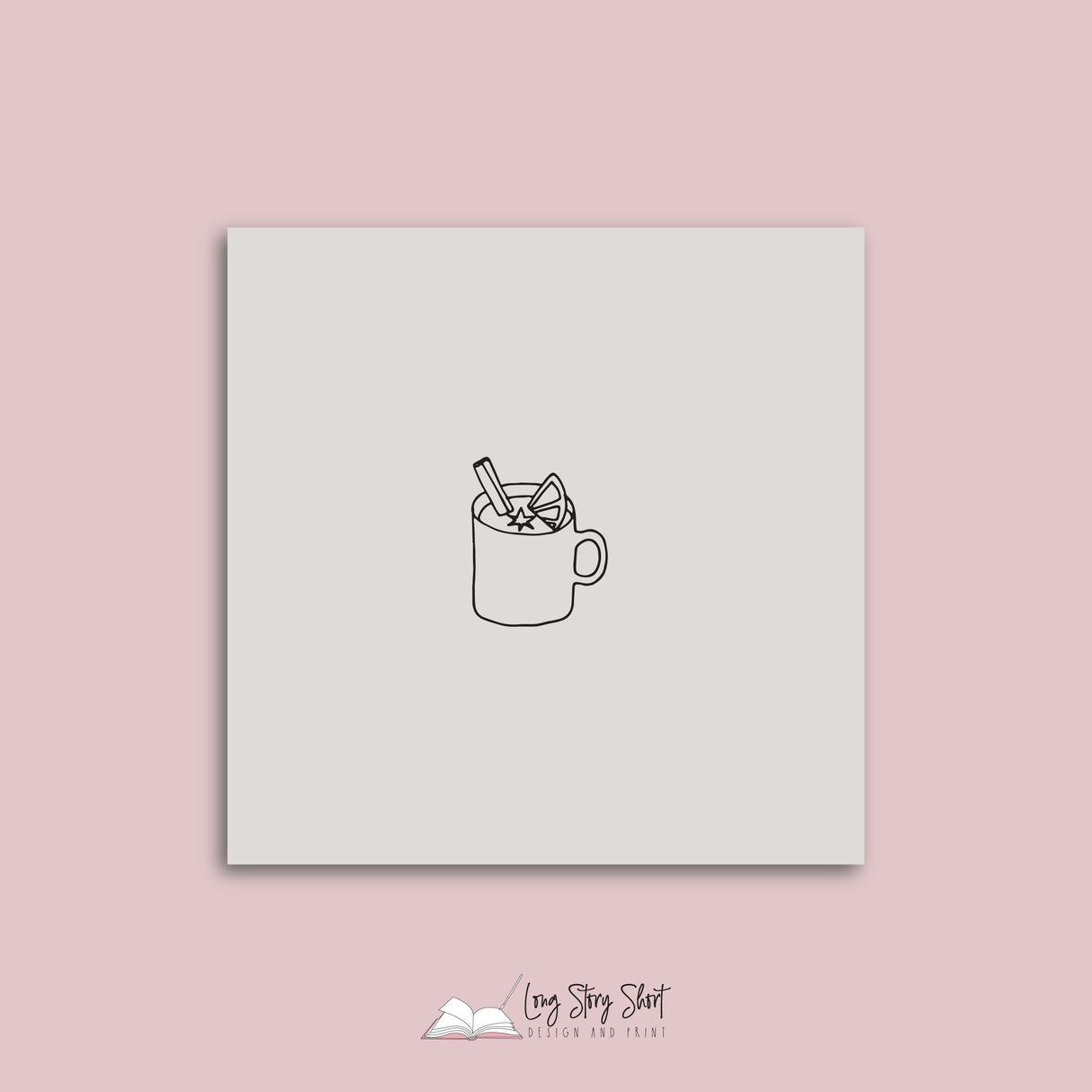 Christmas Treatments Nude Vinyl Label Pack Square Matte/Gloss