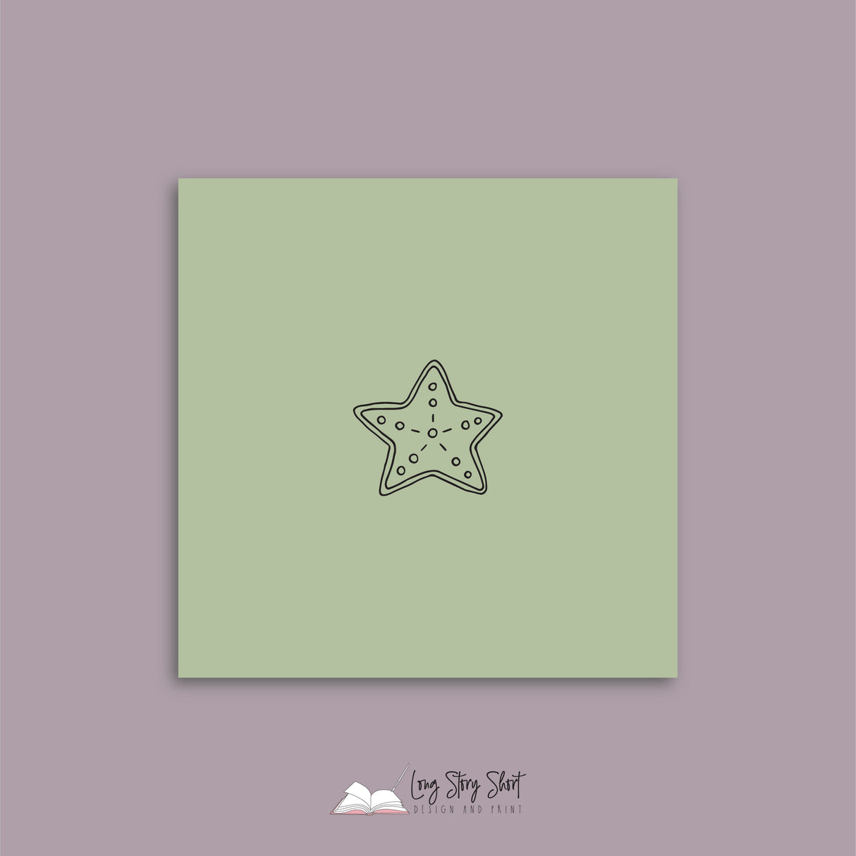 Christmas Cookies Olive Vinyl Label Pack Square Matte/Gloss