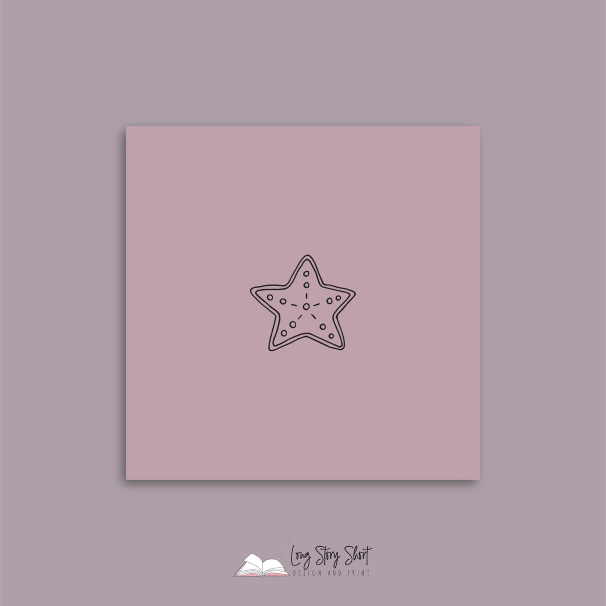 Christmas Cookies Plum Vinyl Label Pack Square Matte/Gloss