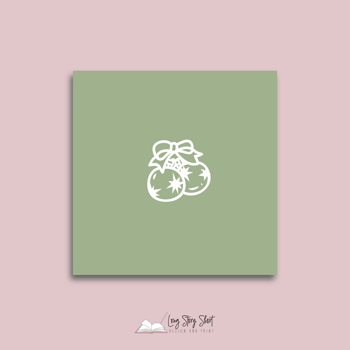 Rocking the Christmas Tree Green Vinyl Label Pack Square Matte/Gloss