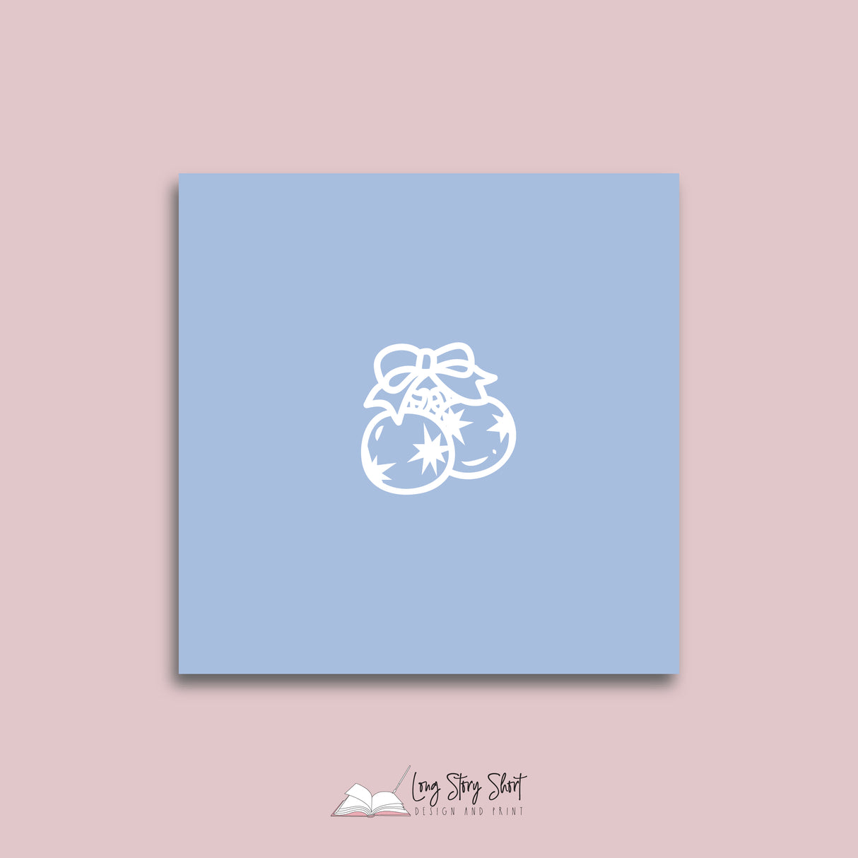 Rocking the Christmas Tree Blue Vinyl Label Pack Square Matte/Gloss