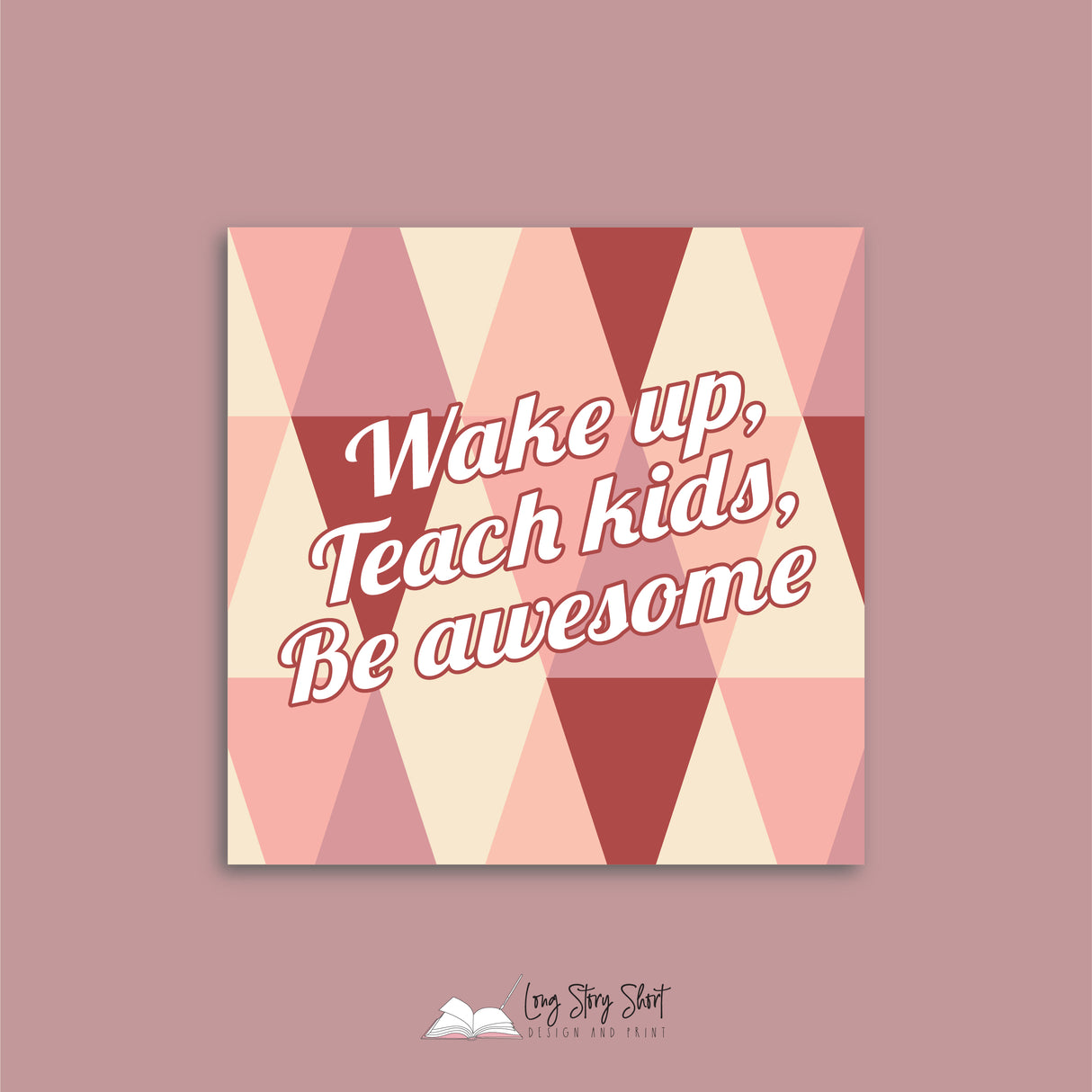 Teacher Inspire Vinyl Square Label Pack matte/Gloss