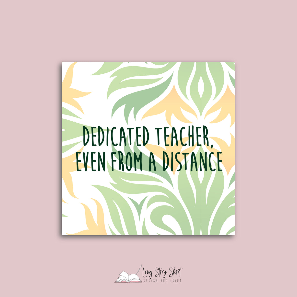 Great Teacher Square Vinyl Label Pack Matte/Gloss