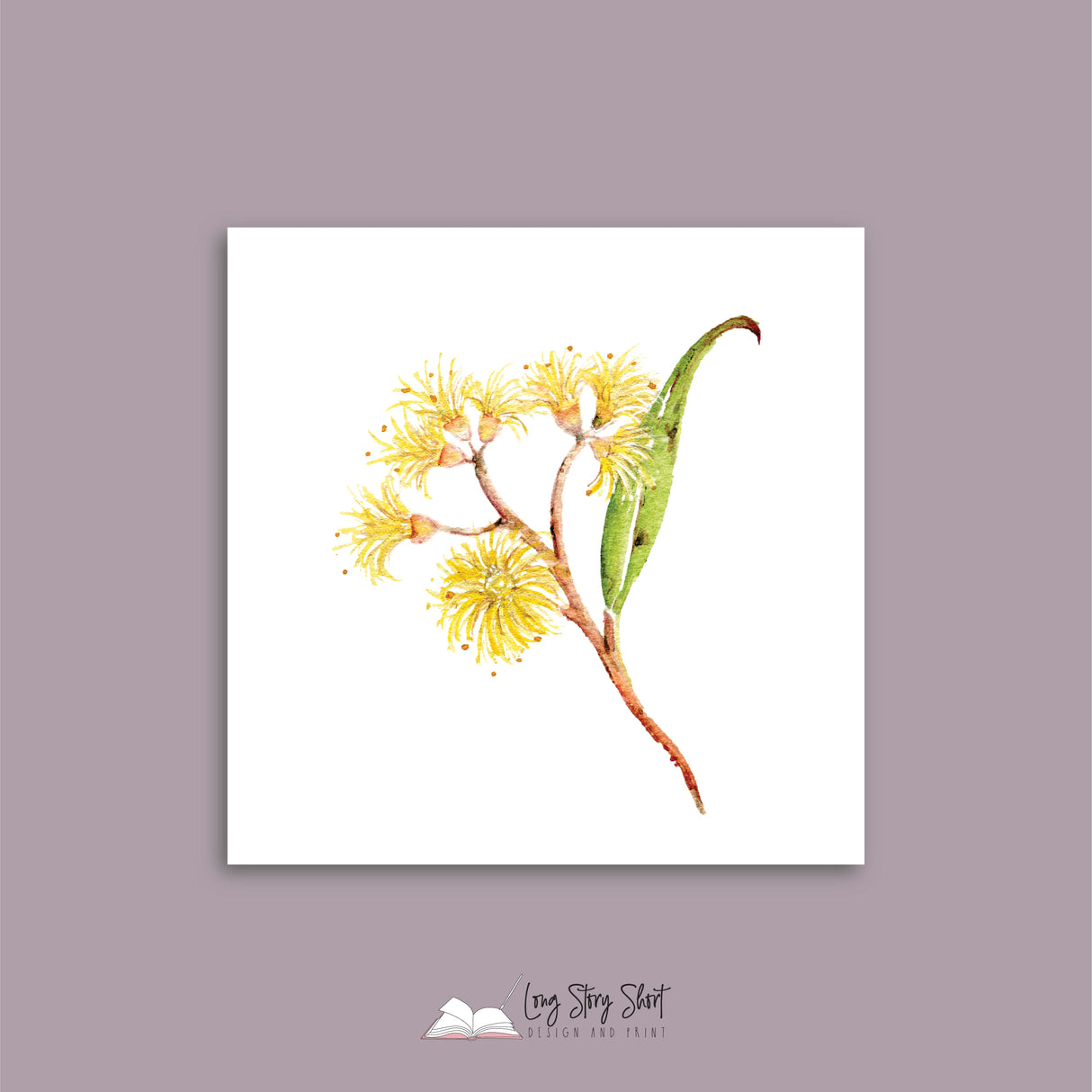 Australiana Wattle Vinyl Label Pack