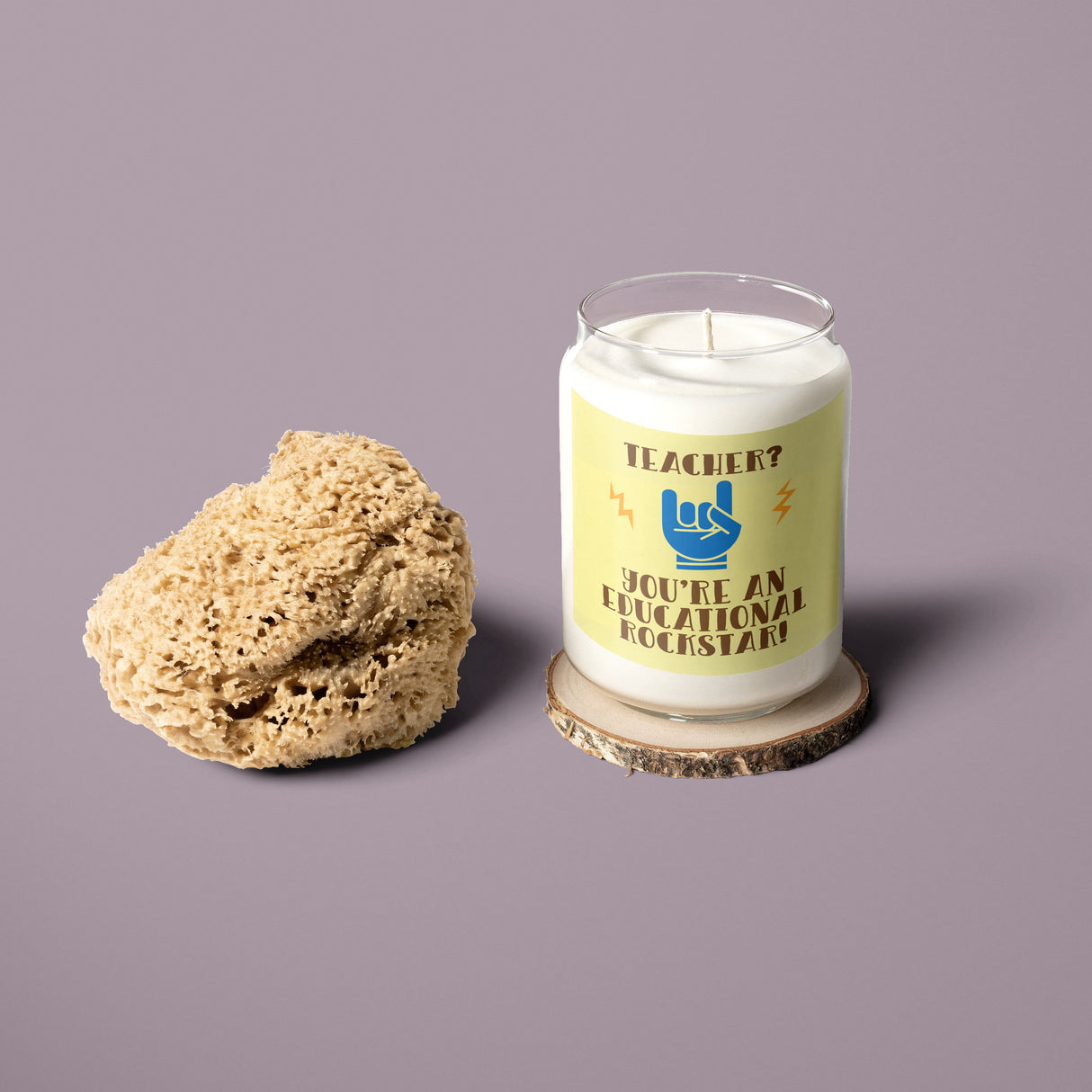 Rockstar Teacher Square Vinyl Label Pack Matte/Gloss