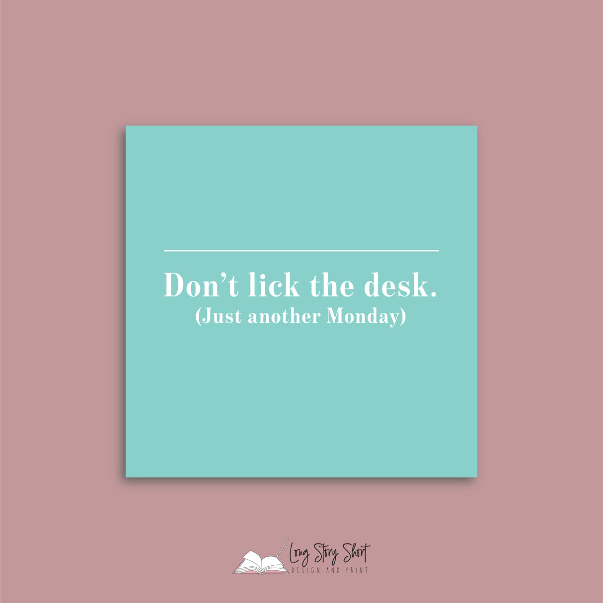 Teacher Says Vinyl Label Pack Square Matte/Gloss