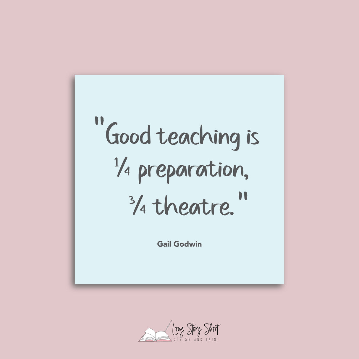 Attitude is a little thing Square Vinyl Label Pack Square Matte/Gloss