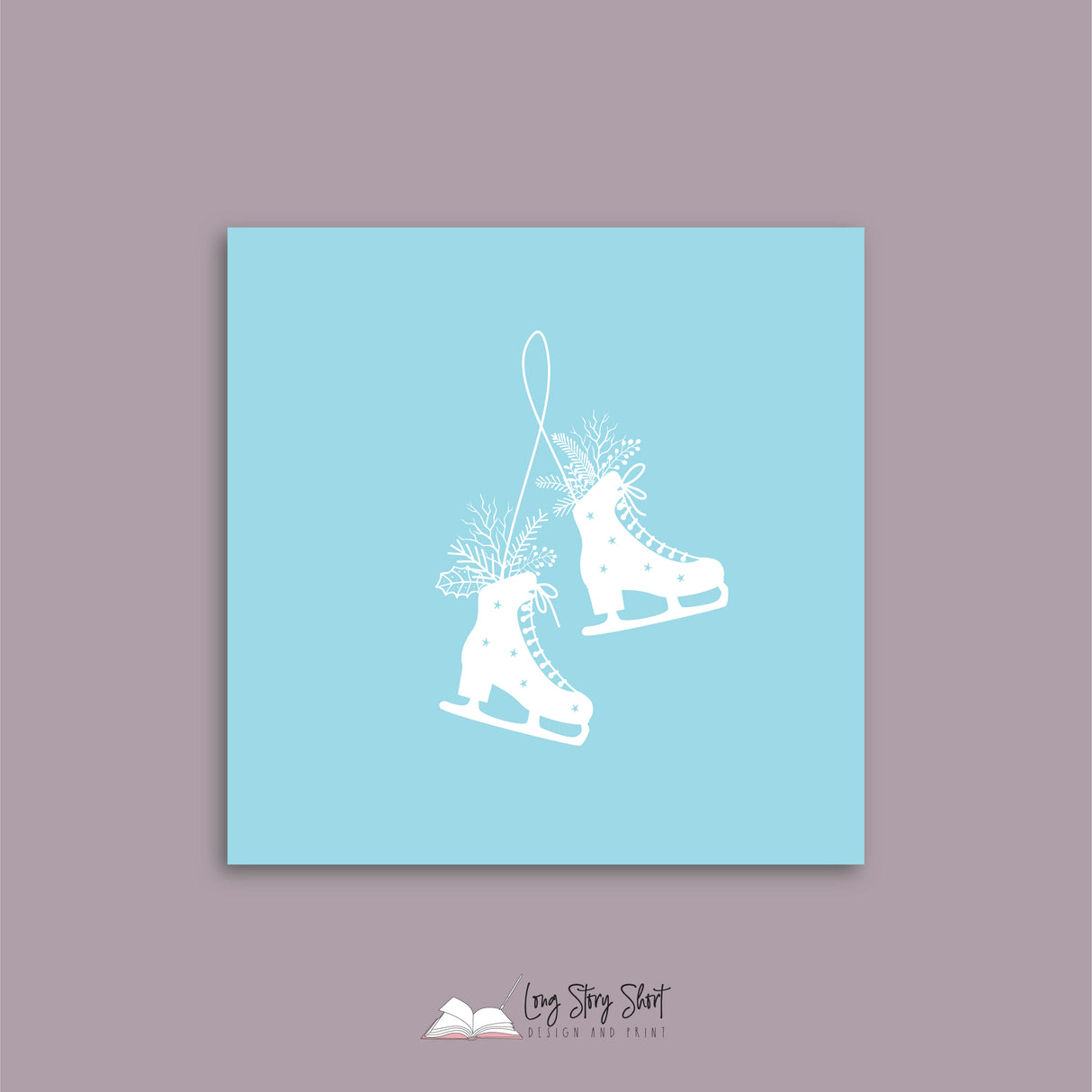 Baby It's Cold outside Christmas Vinyl Label Pack Square Matte/Gloss