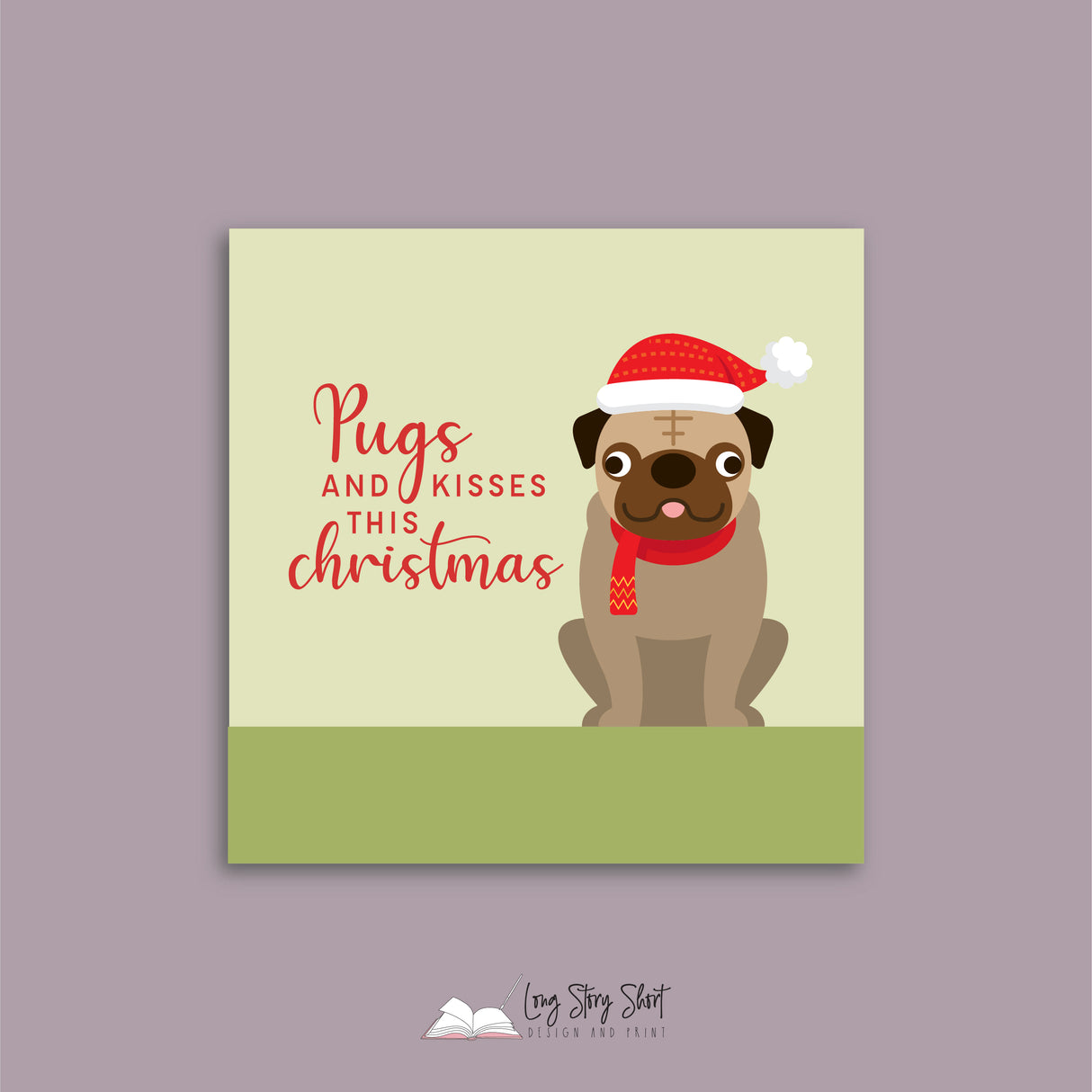 Santa Little Yelper Vinyl Label Pack