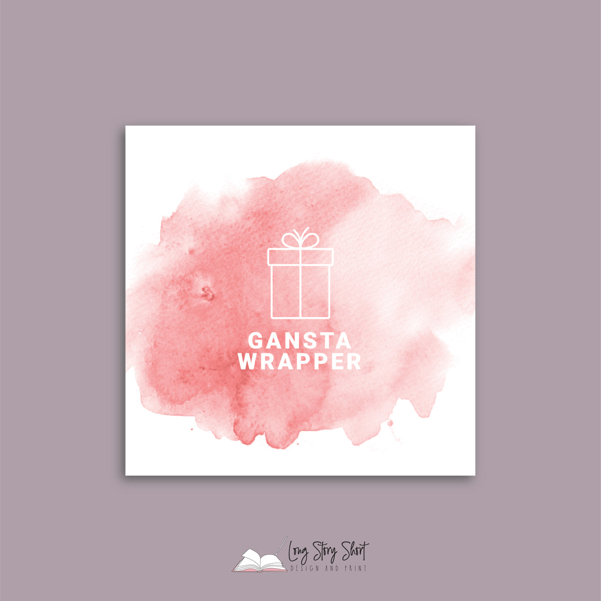 Gansta Wrapper Vinyl Label Pack Square Matte/Gloss