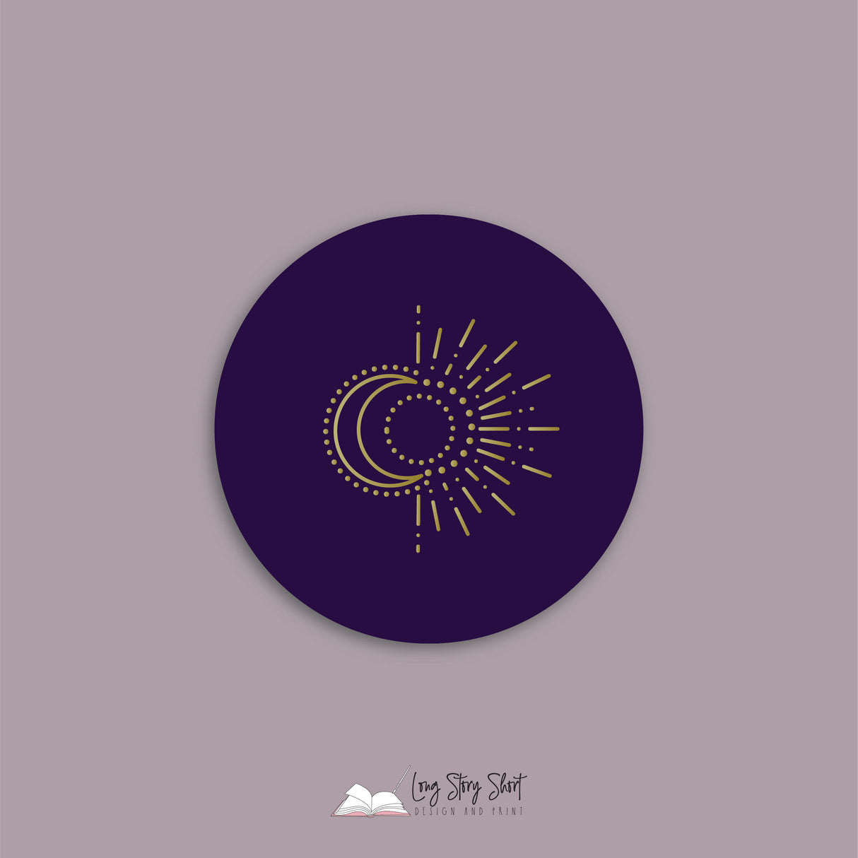 Sun and Moon Vinyl Label Pack