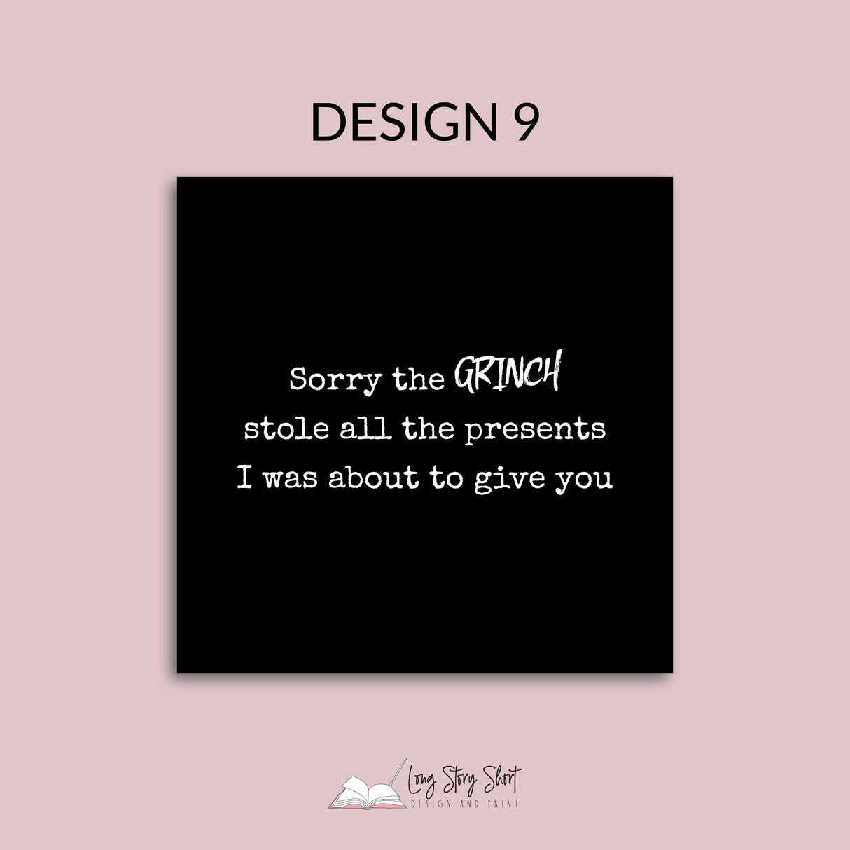 Naughty Christmas Vinyl Label Pack Matte/Gloss