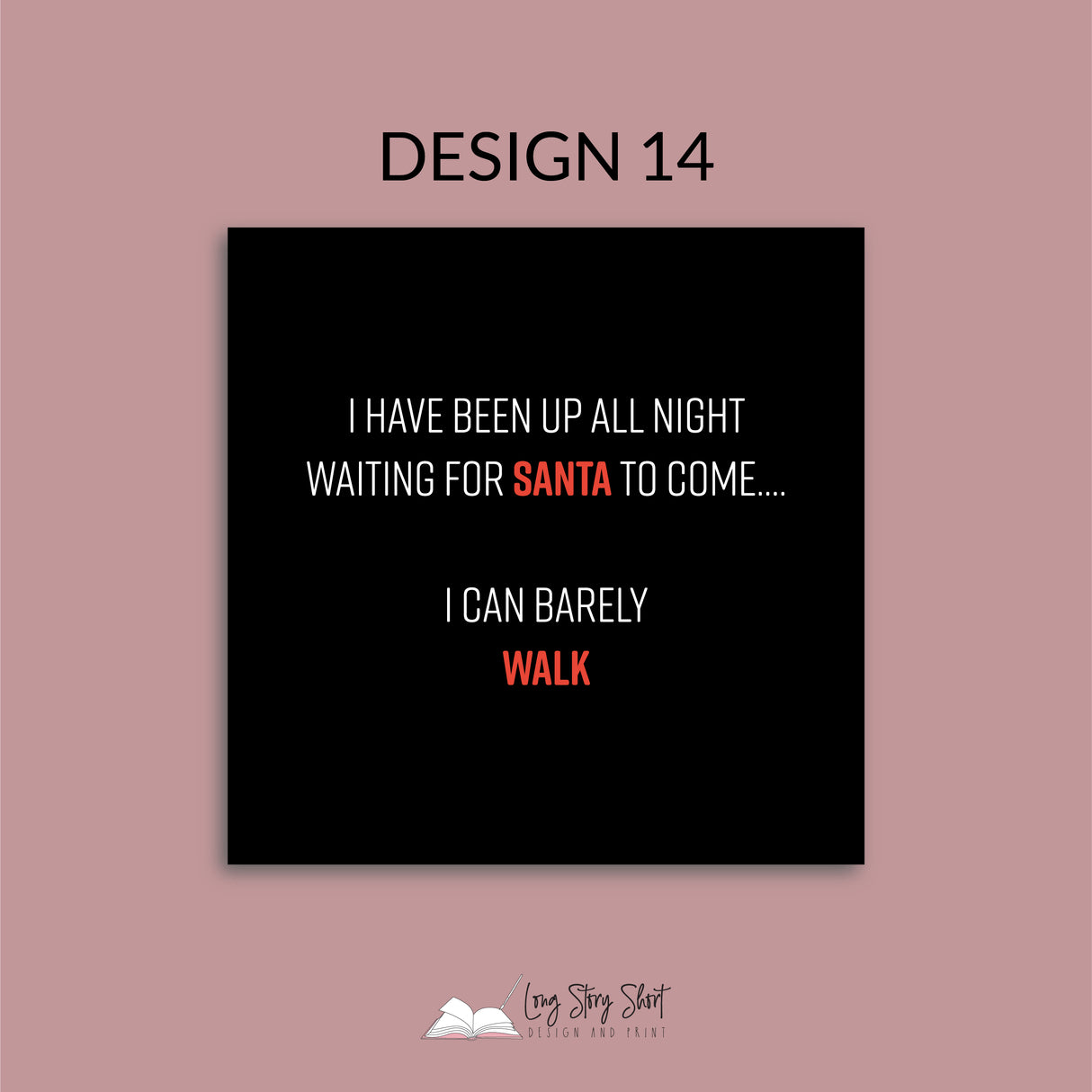 Naughty Christmas Vinyl Label Pack Matte/Gloss