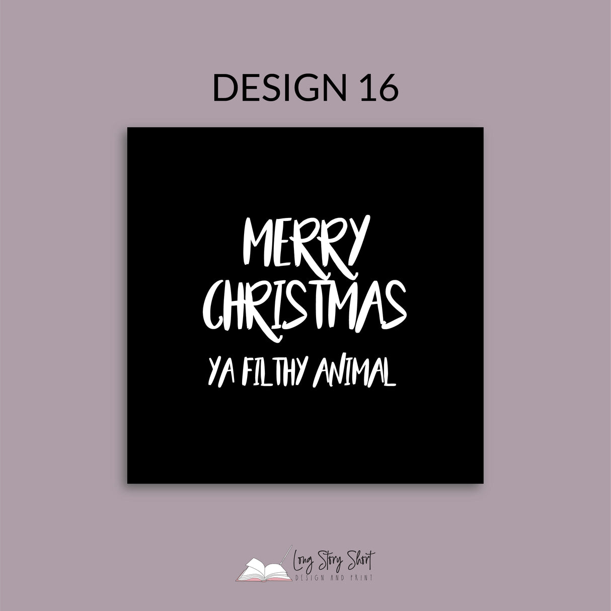 Naughty Christmas Vinyl Label Pack Matte/Gloss