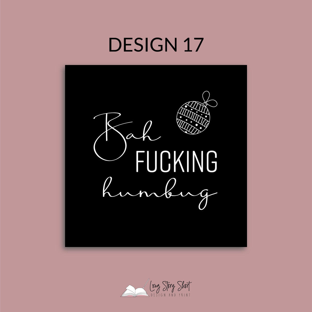 Naughty Christmas Vinyl Label Pack Matte/Gloss