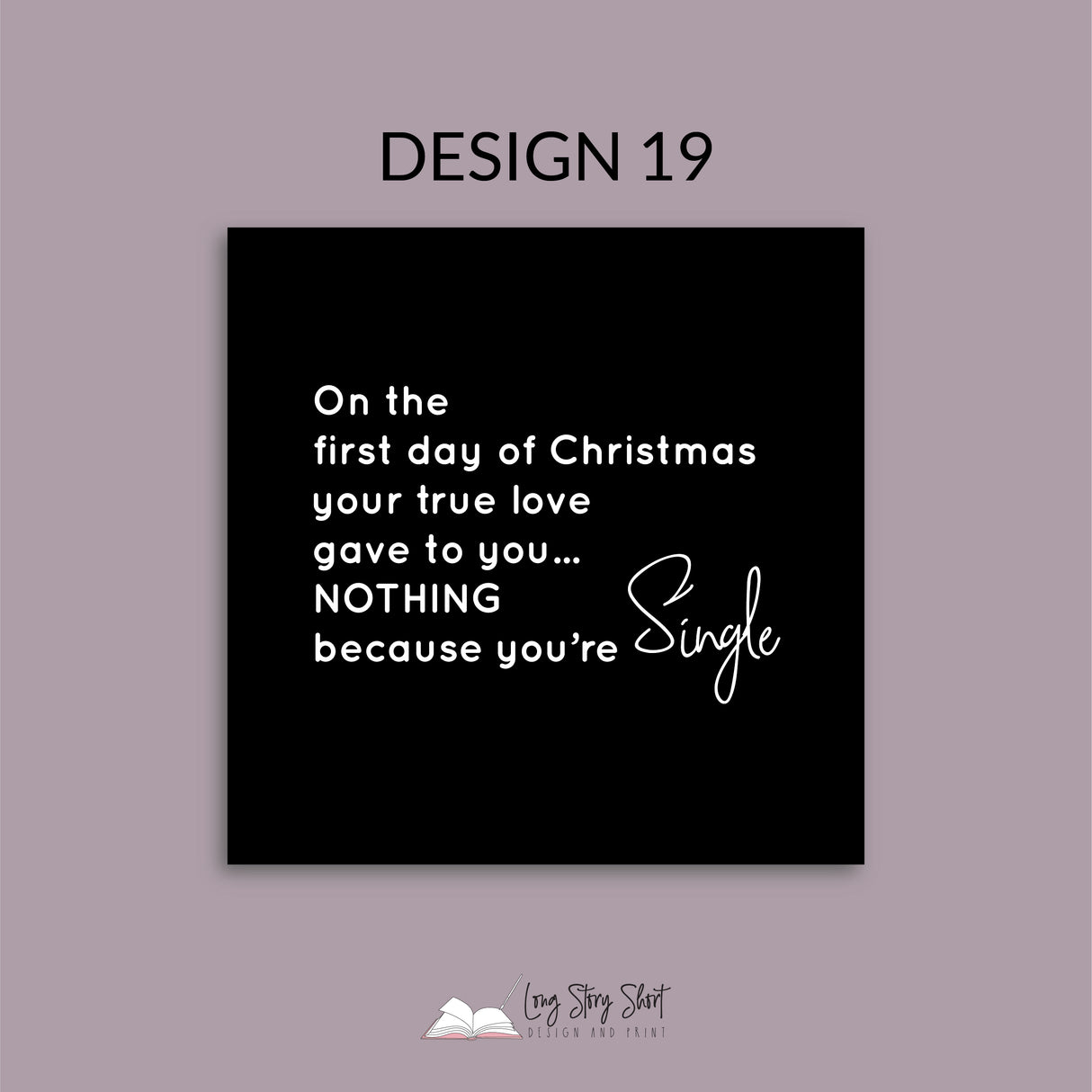 Naughty Christmas Vinyl Label Pack Matte/Gloss