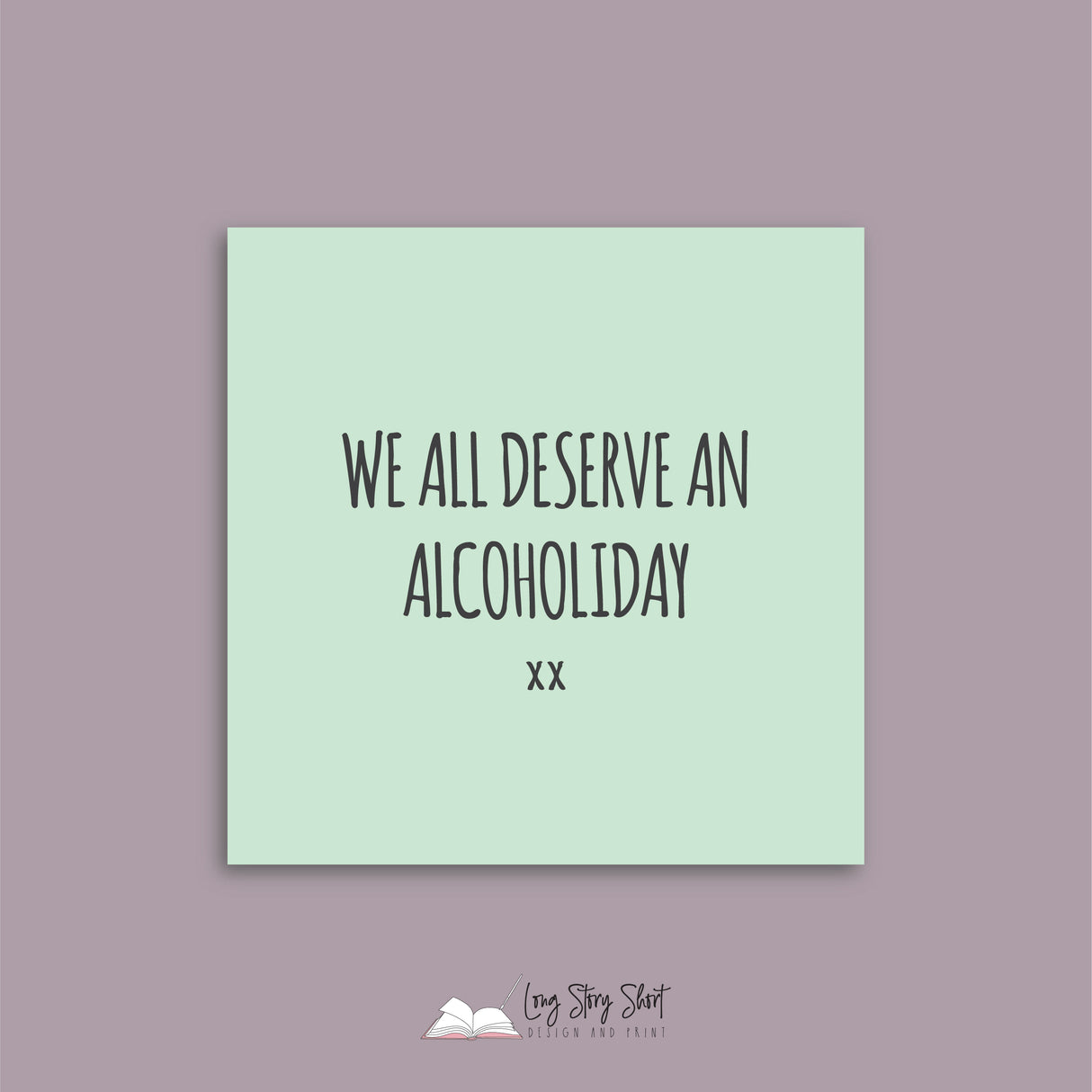 Drink Happy Thoughts Vinyl Label Pack