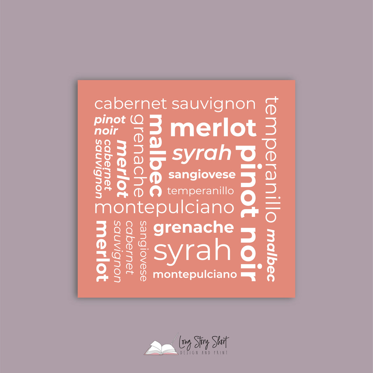 Wine Names Vinyl Label Pack