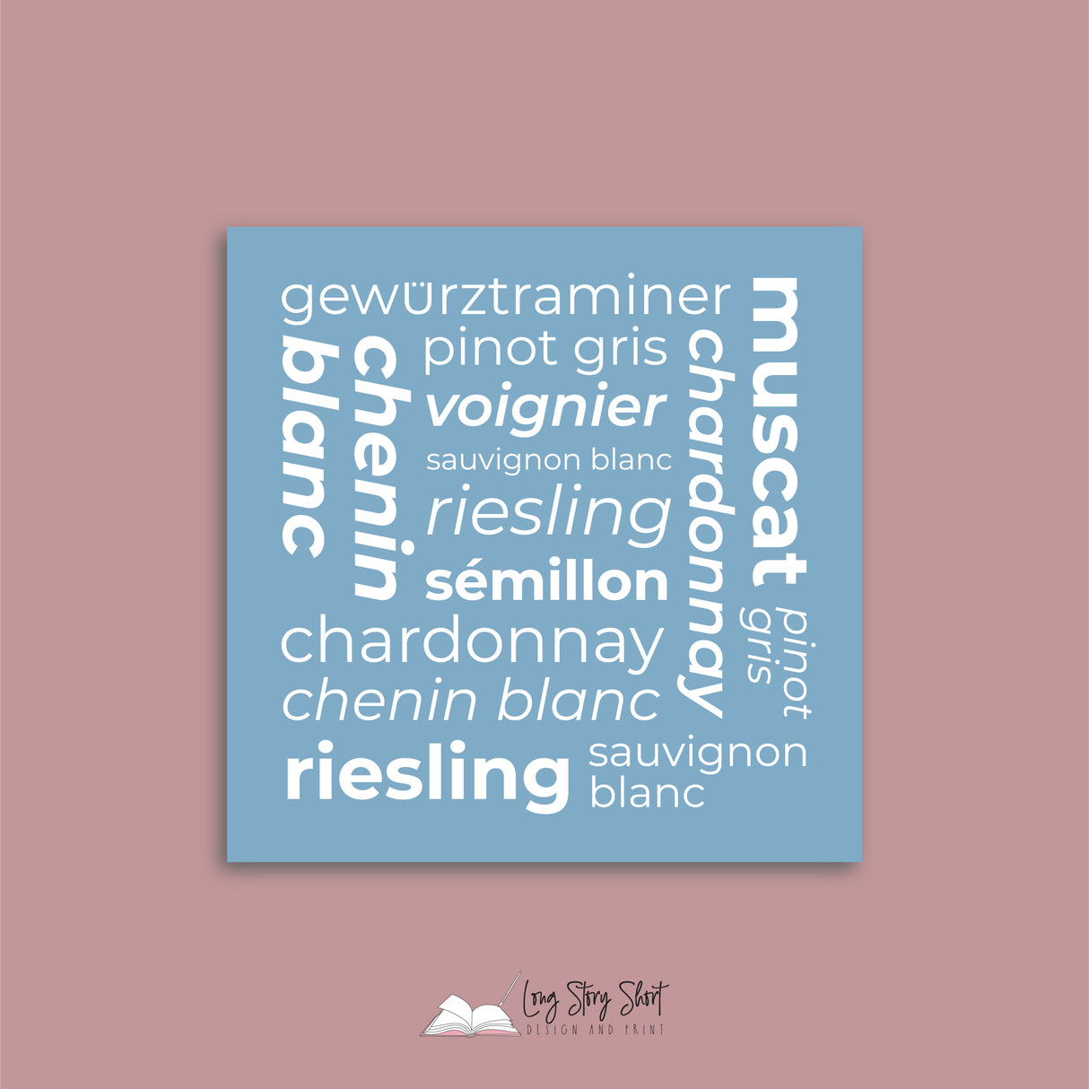 Wine Names Vinyl Label Pack