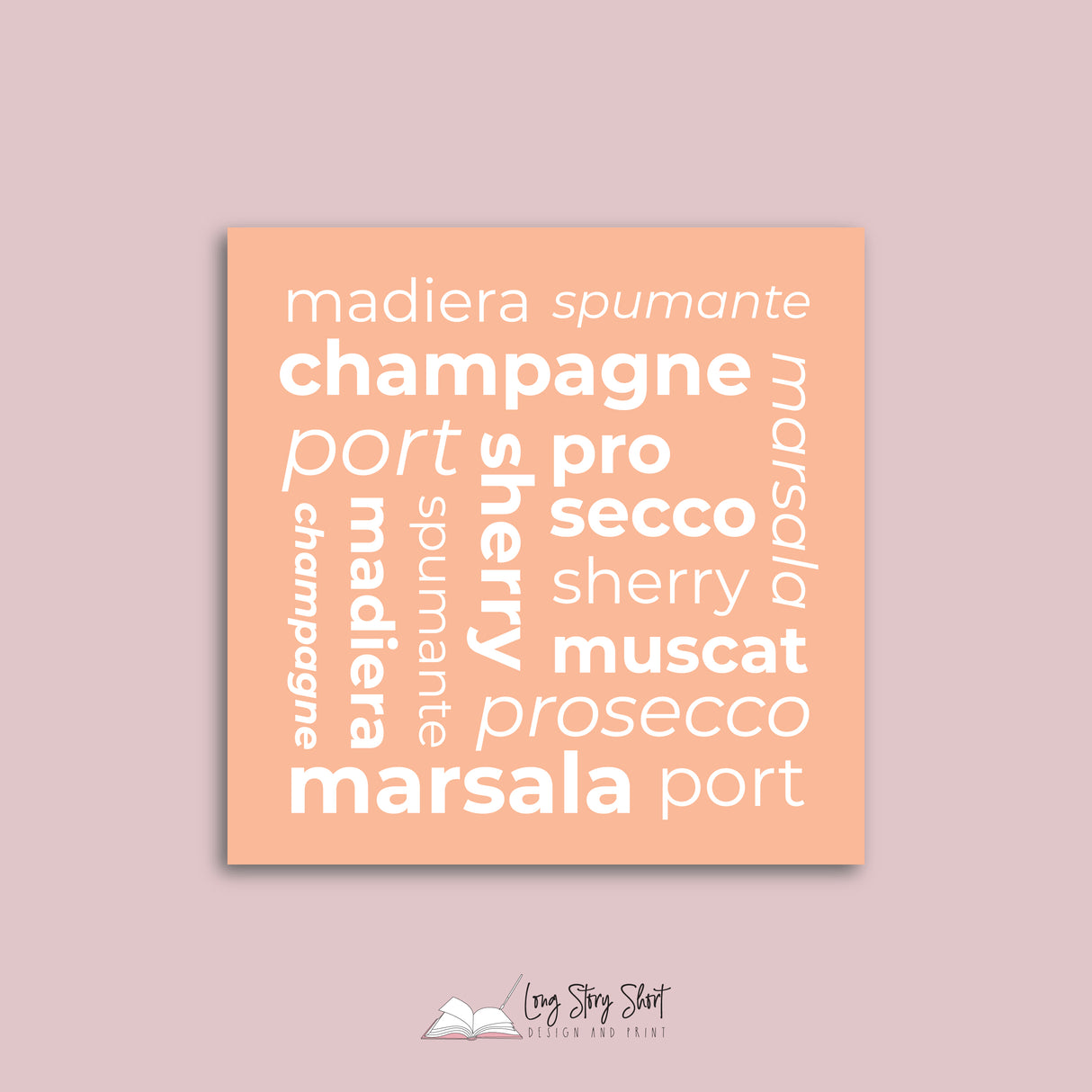 Wine Names Vinyl Label Pack