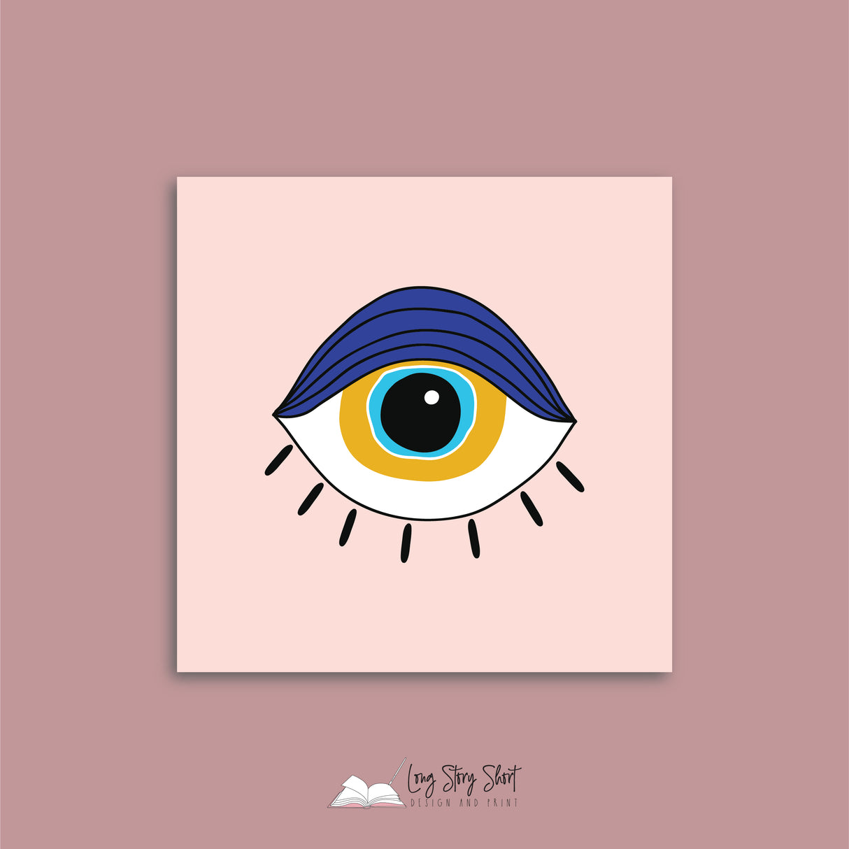 Evil Eyes Vinyl Label Pack