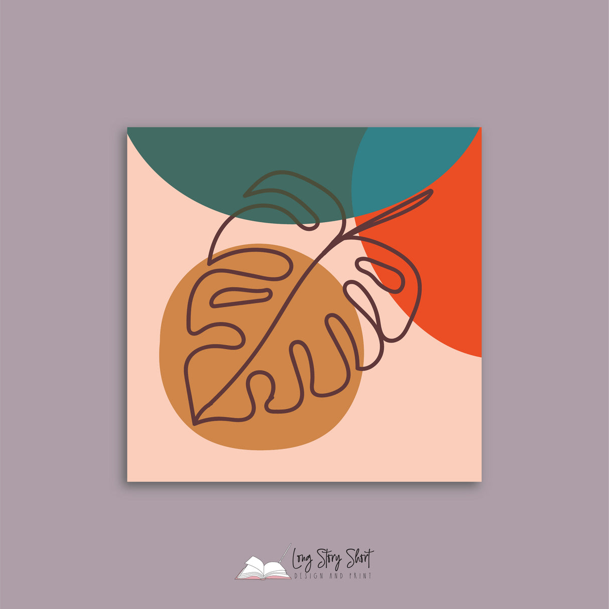 Modern Abstract Four Vinyl Label Pack