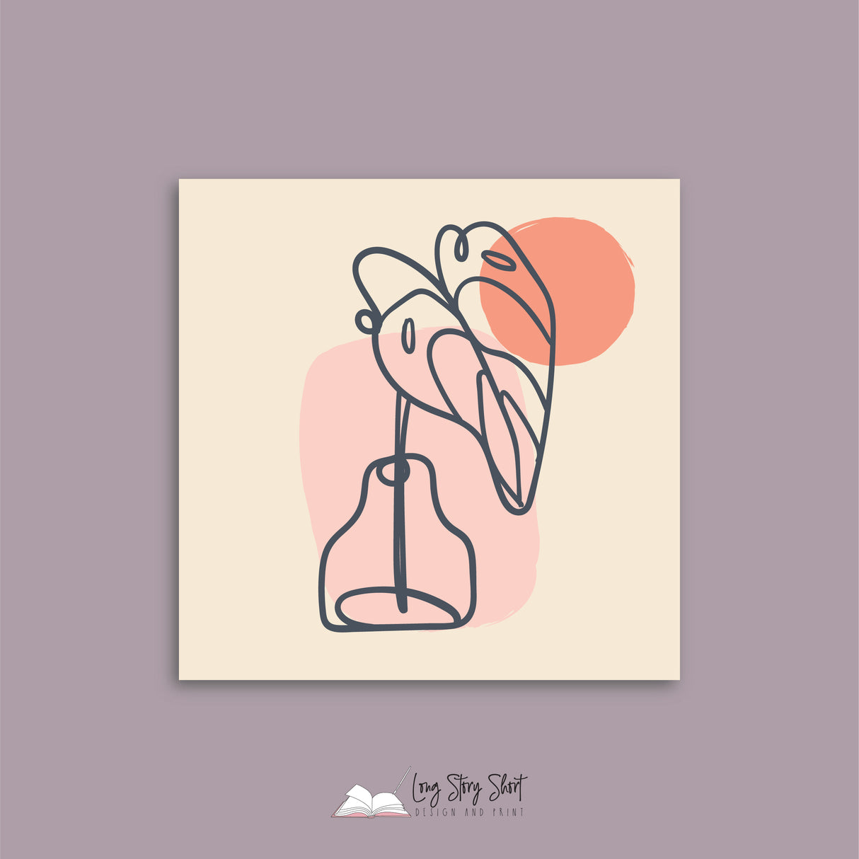 Abstract Faces Two Vinyl Label Pack