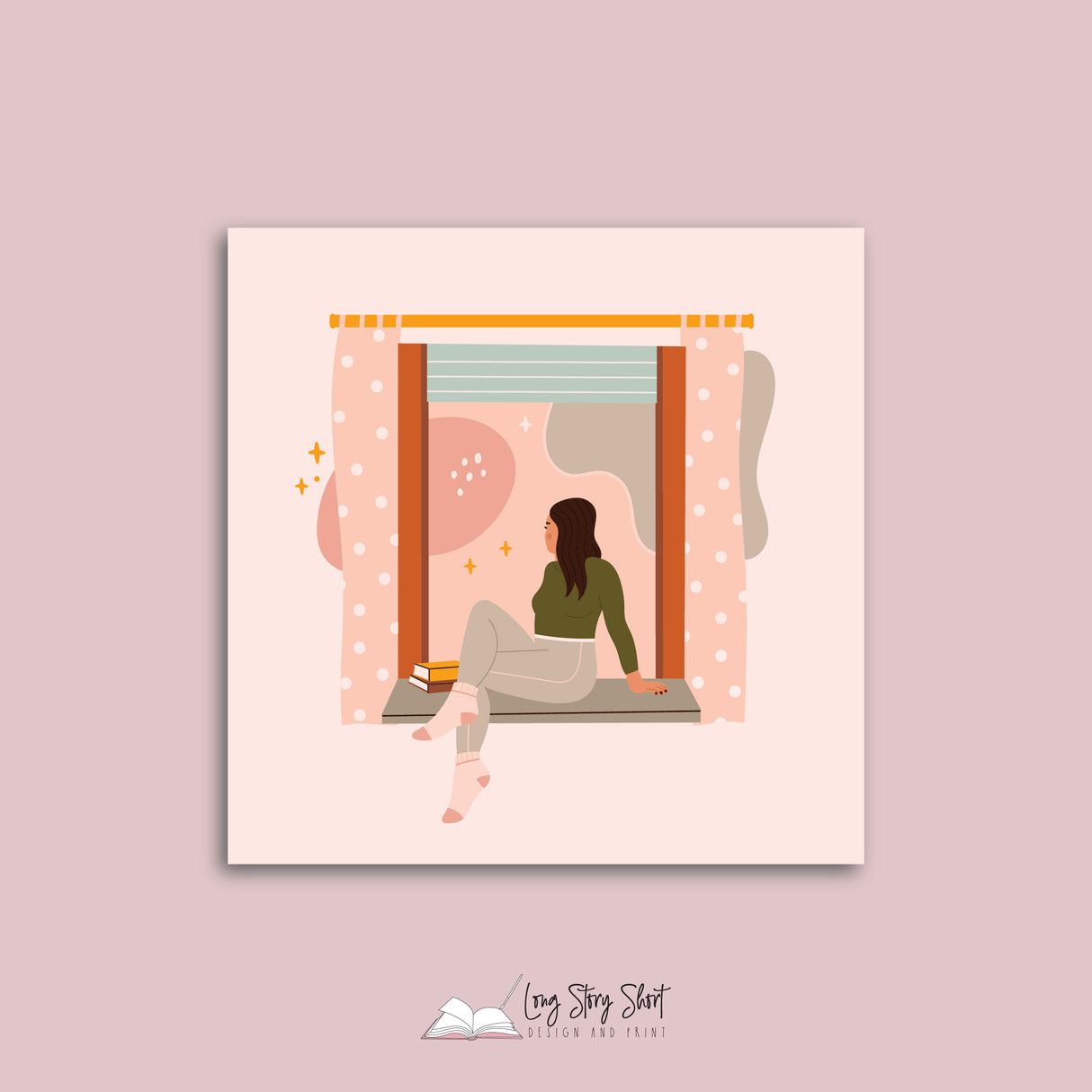 Window View Vinyl Label Pack