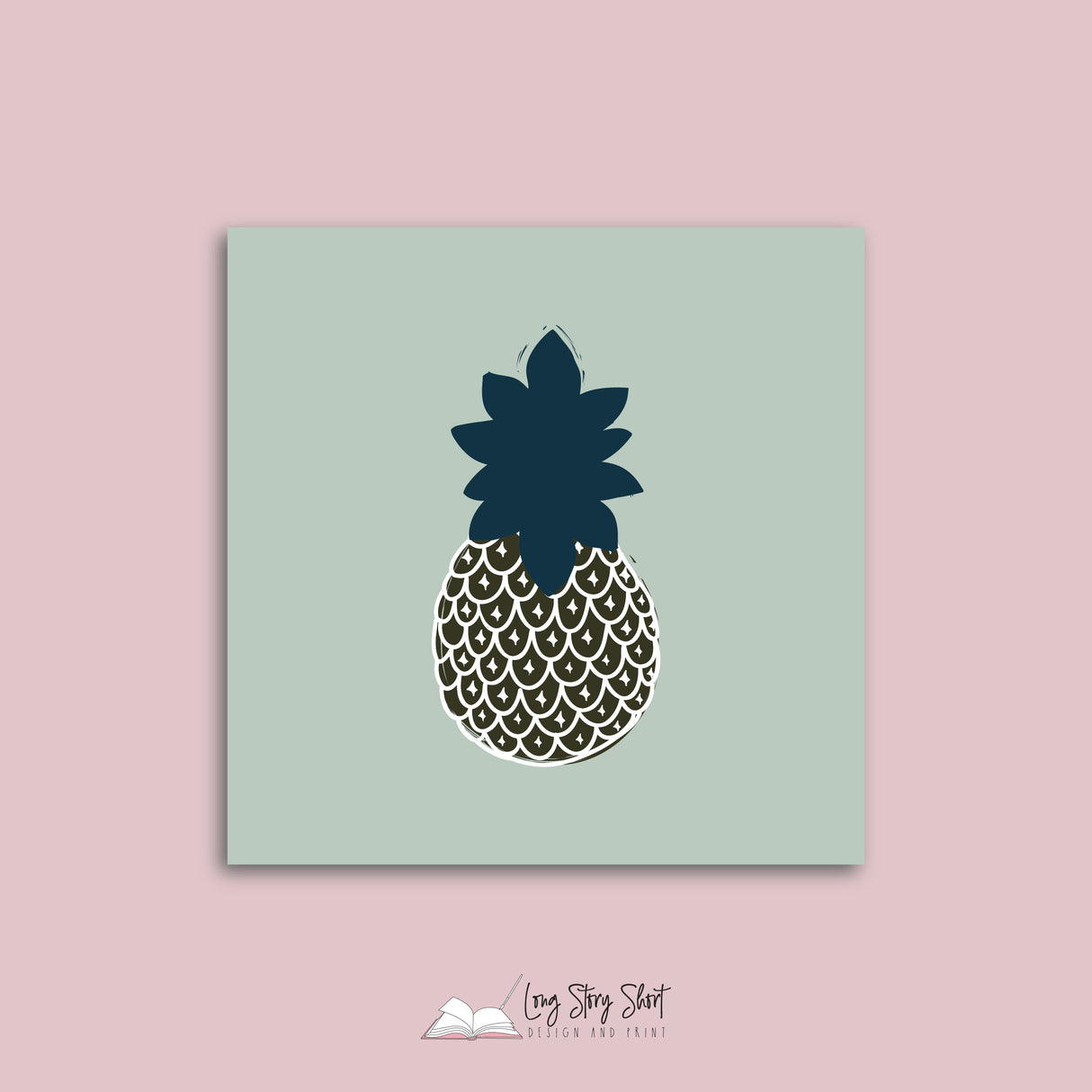 Pineapples Vinyl Label Pack
