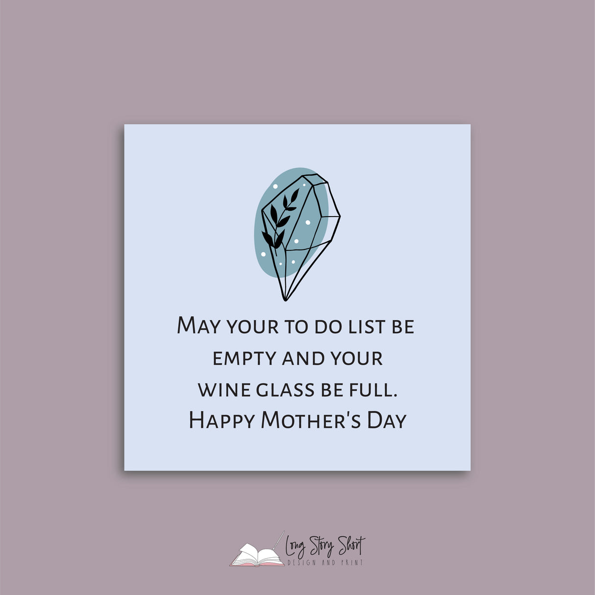 Celestial Mums Crystal Blue Vinyl Label Pack