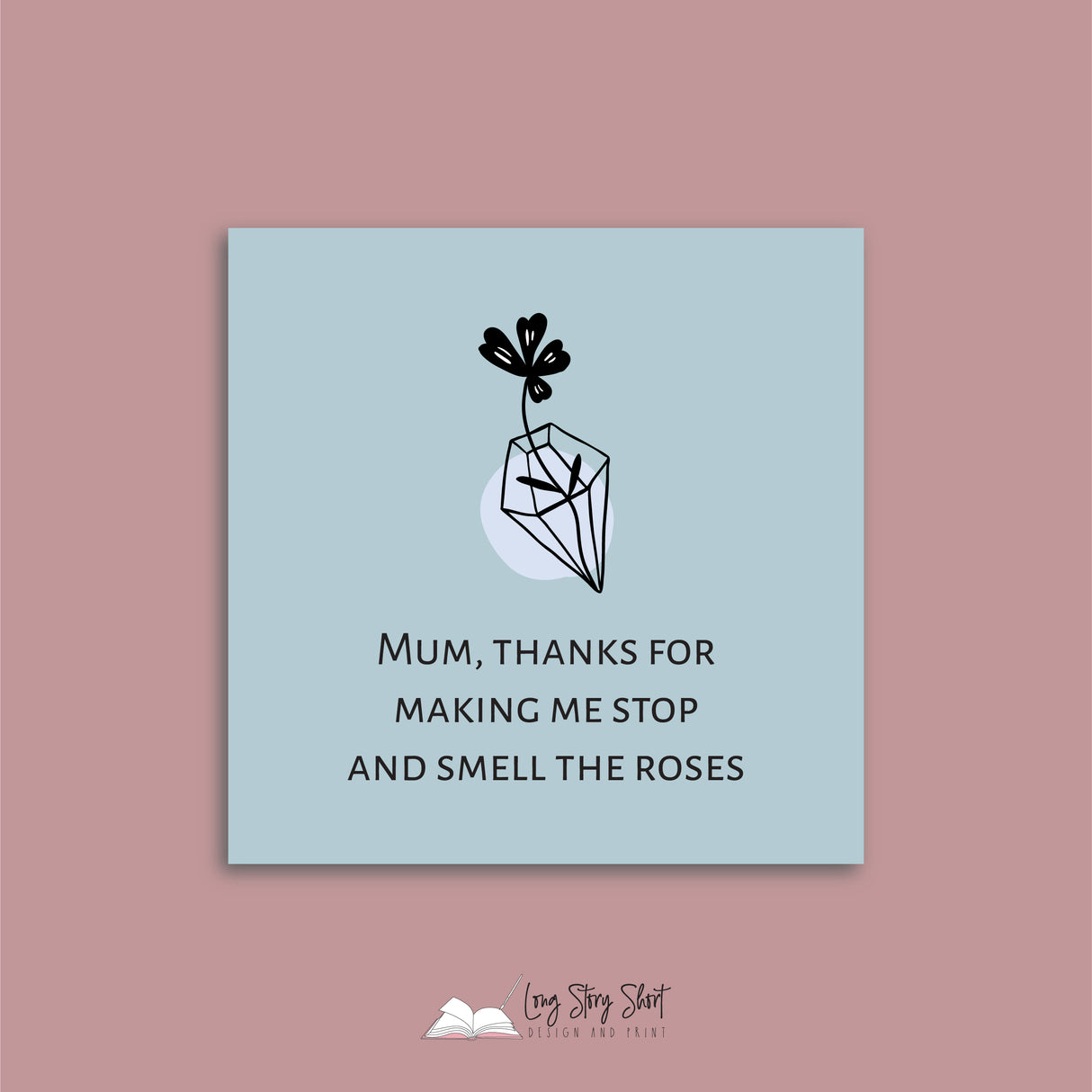 Celestial Mums Crystal Blue Vinyl Label Pack