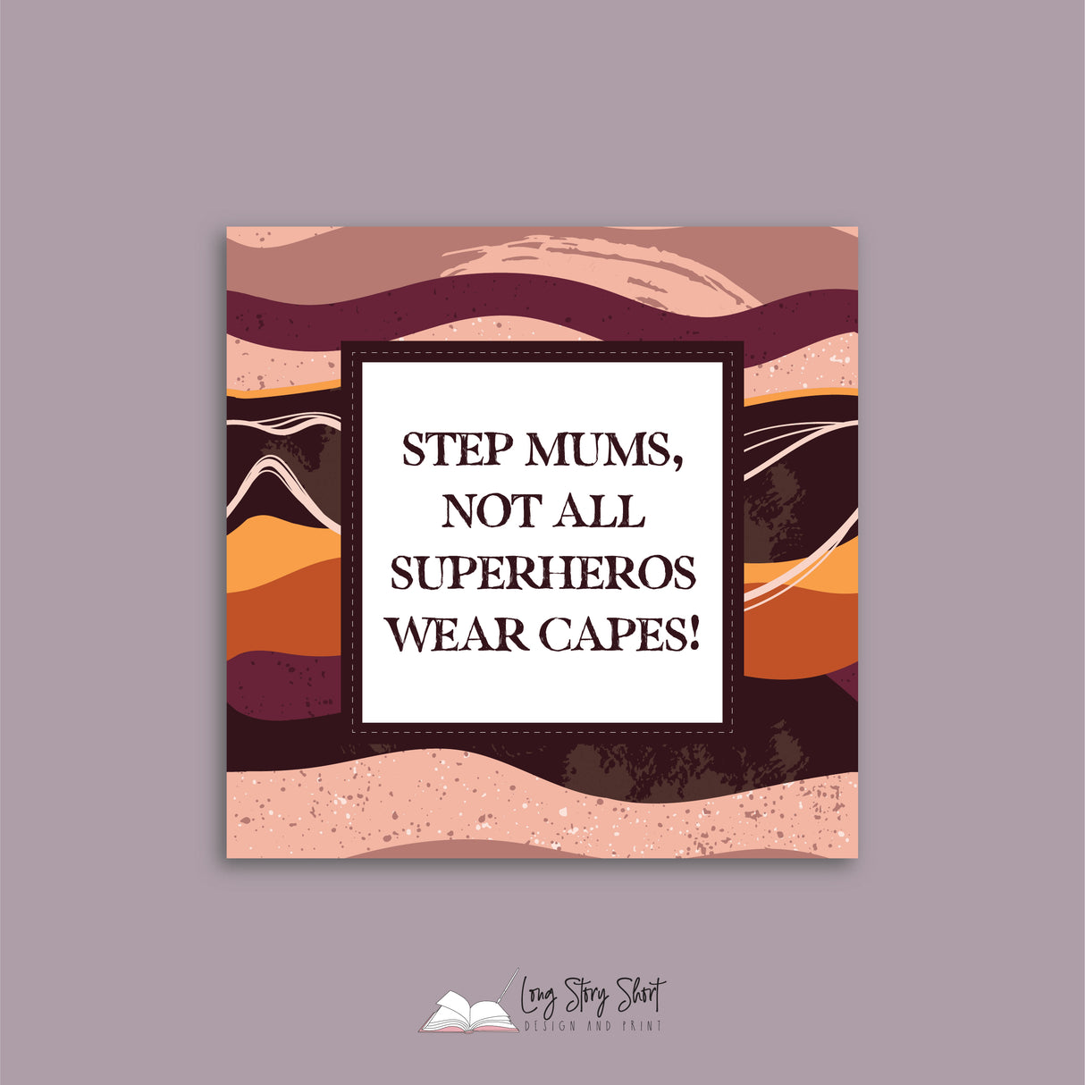 SuperHero Stepmums Vinyl Label Pack