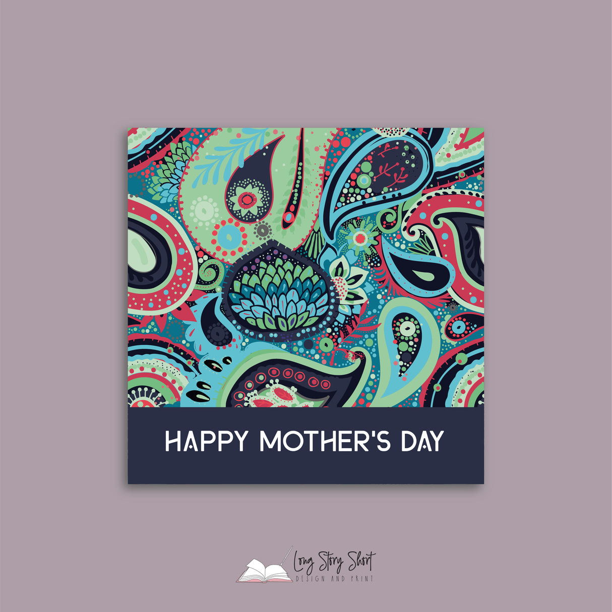 Paisley Mum Vinyl Label Pack