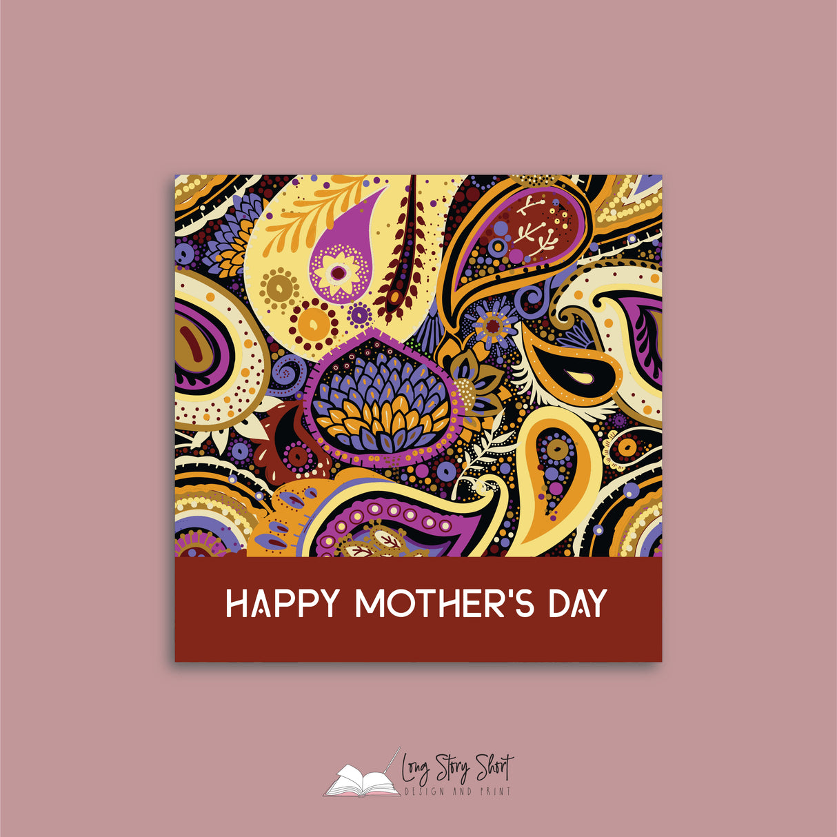 Paisley Mum Vinyl Label Pack