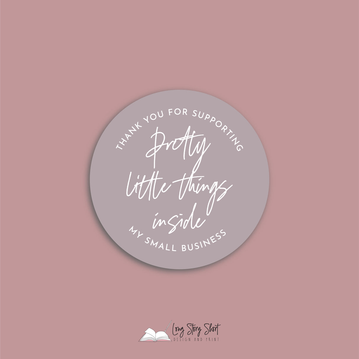 Pretty Little Things Inside Vinyl Label Pack
