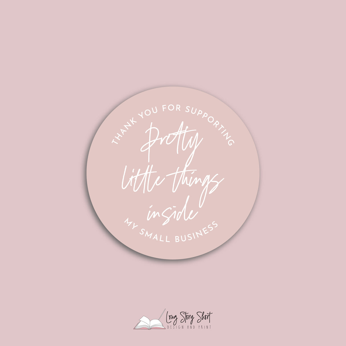 Pretty Little Things Inside Vinyl Label Pack