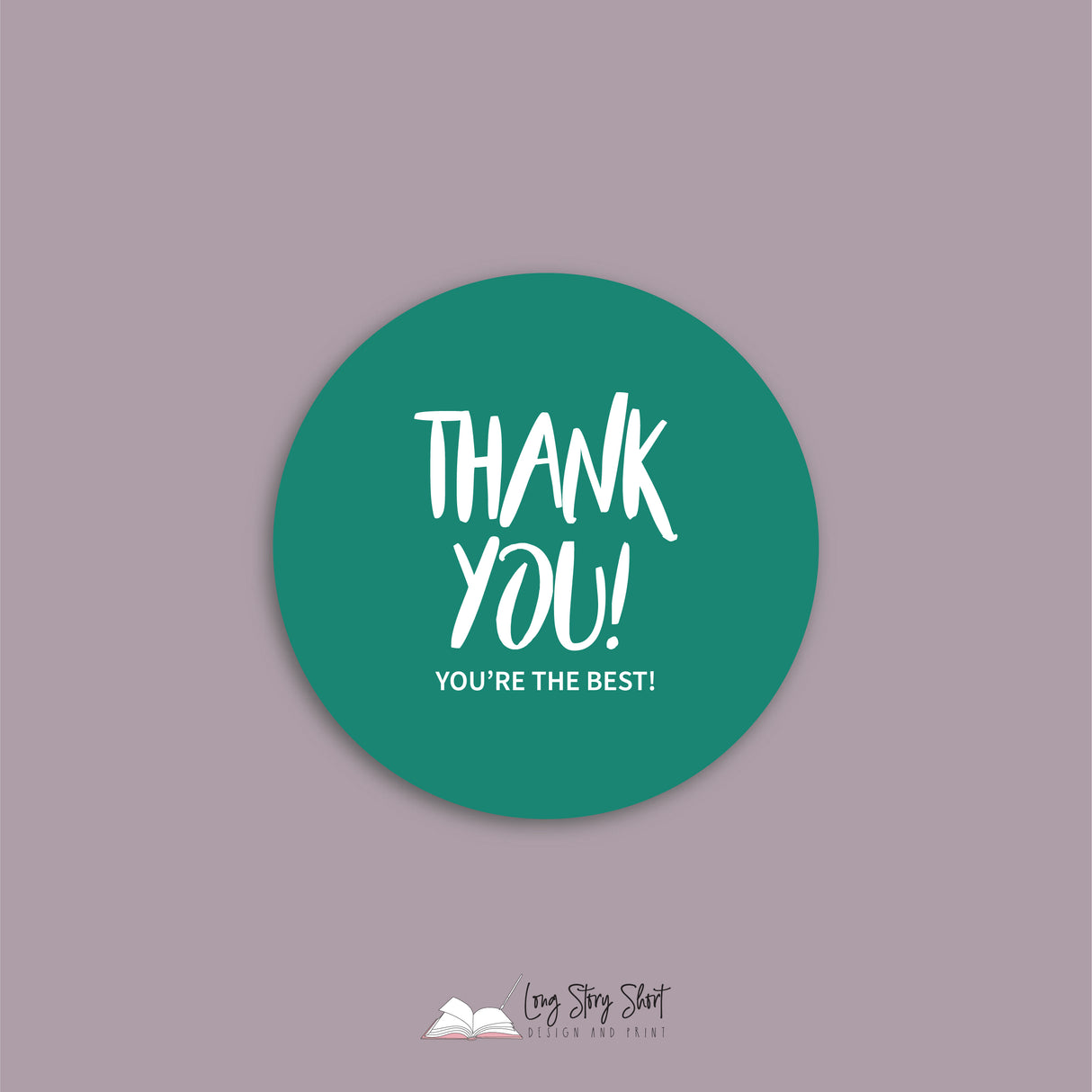 Thank you! You're the Best! Vinyl Label Pack