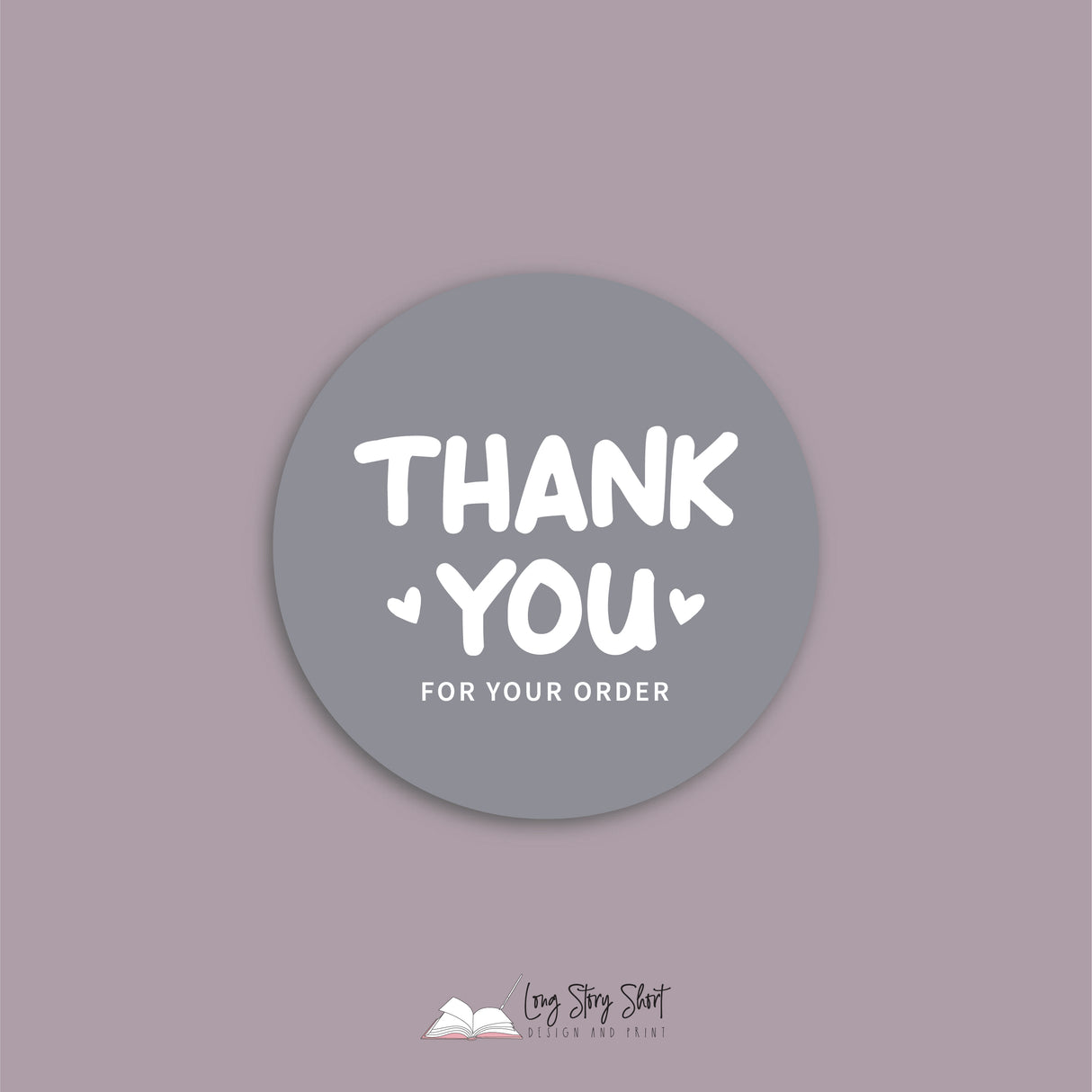 Thank you for your order Vinyl Label Pack