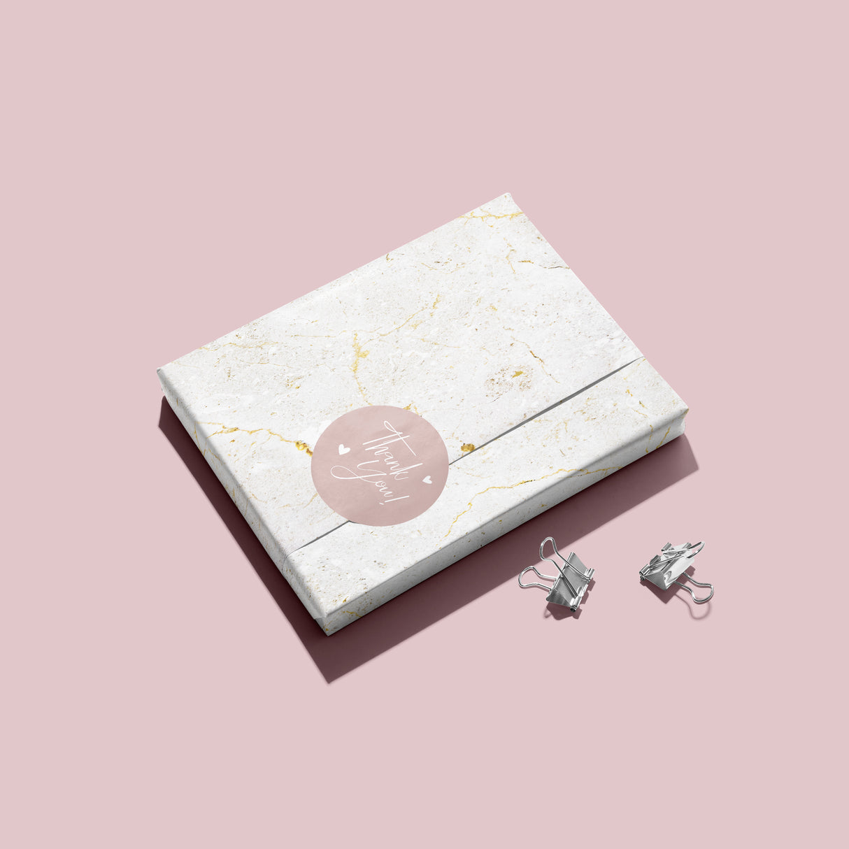 Thank you hearts Vinyl Label Pack