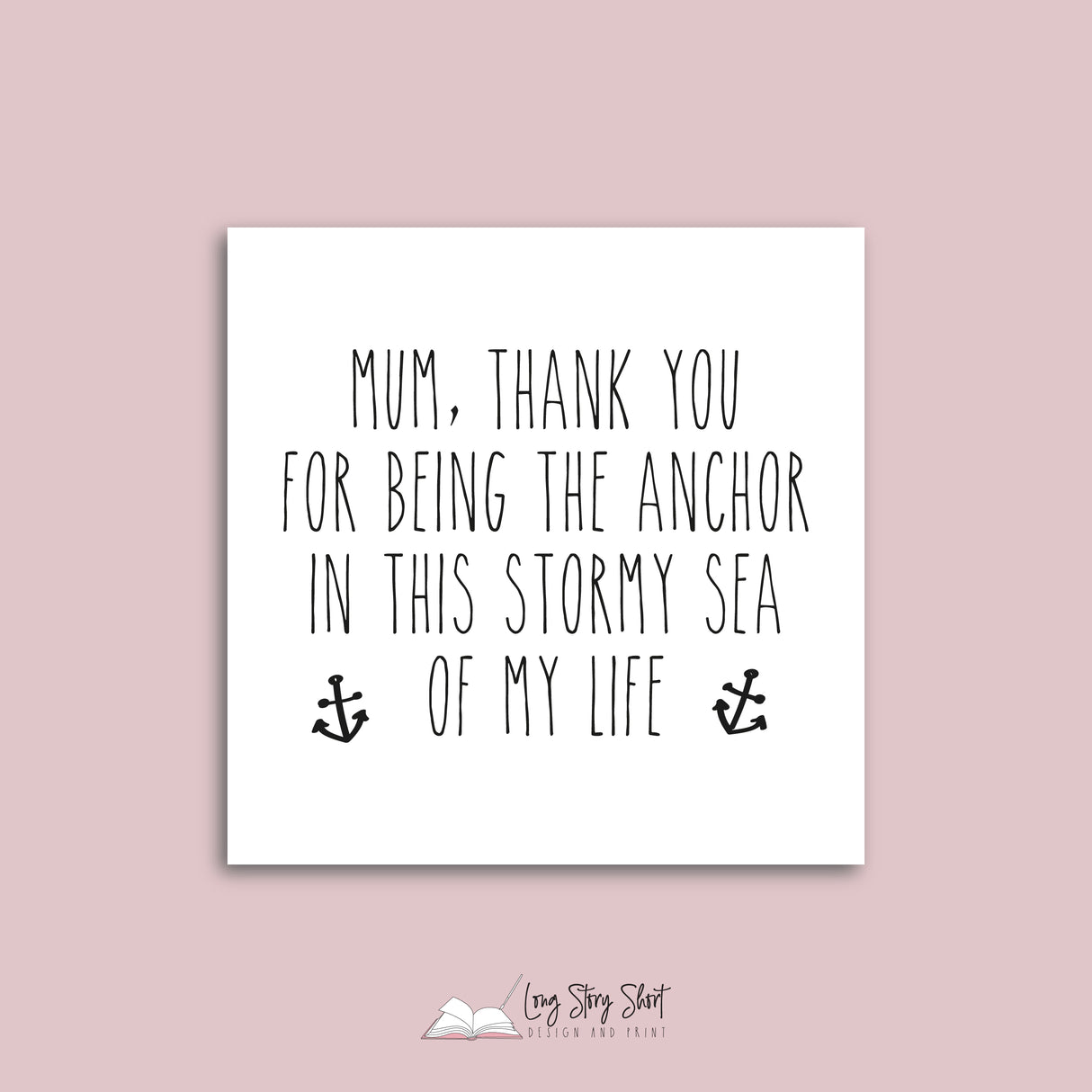 Anchor of my life Vinyl Label Pack