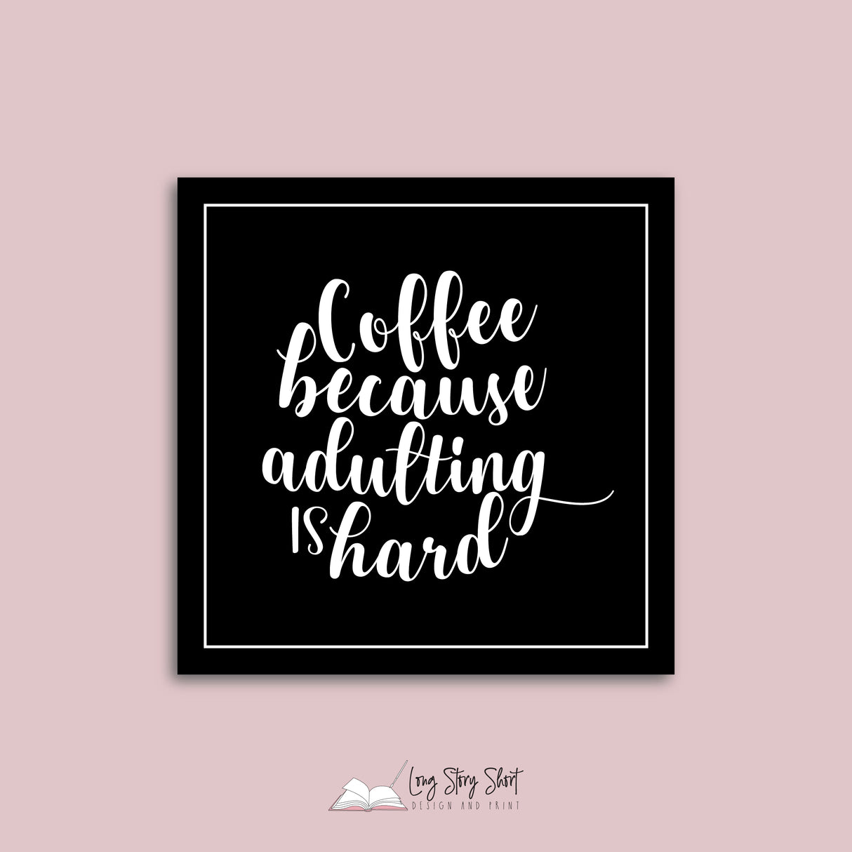 The Black Coffee Edition Square Vinyl Label Pack