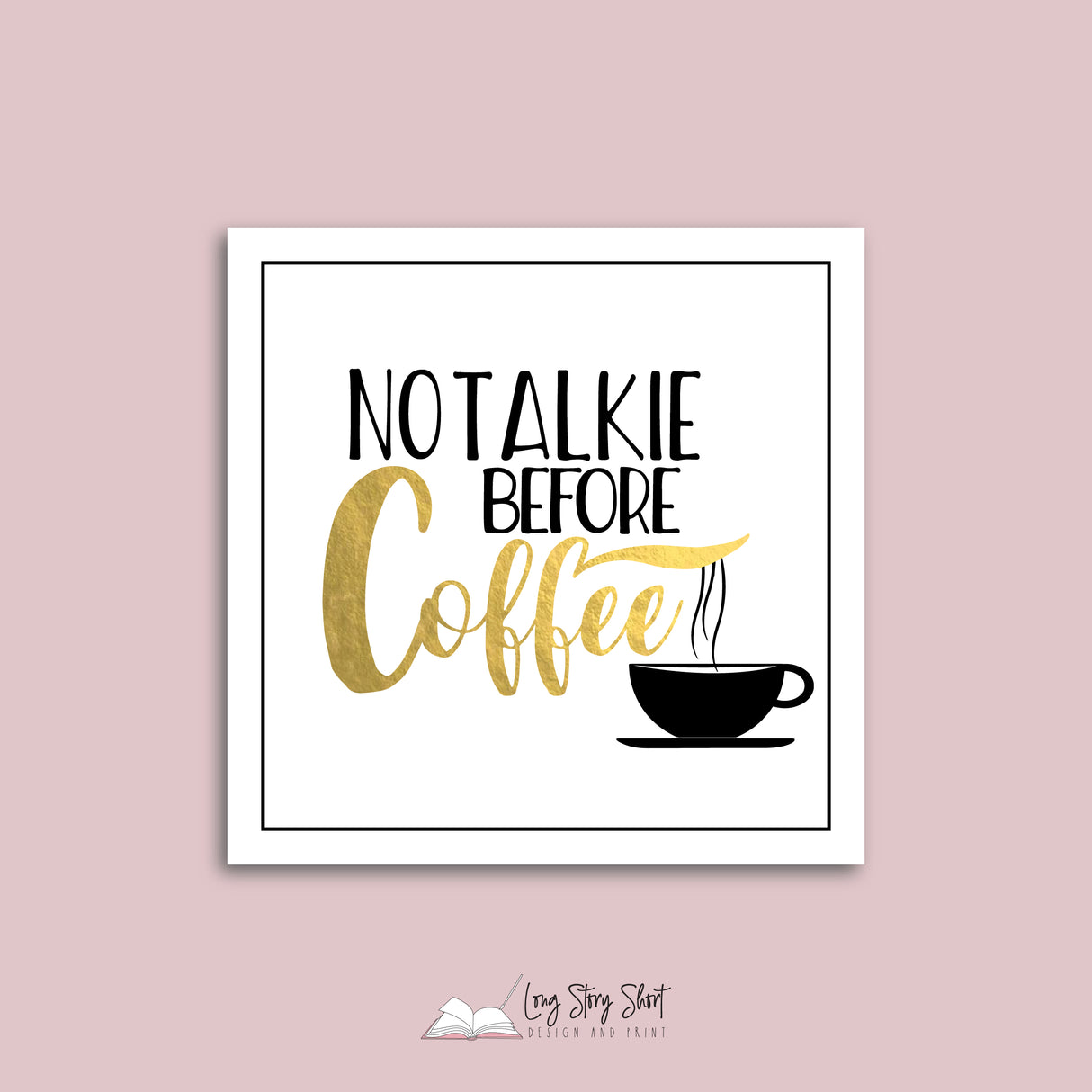 The White Coffee Edition Square Vinyl Label Pack