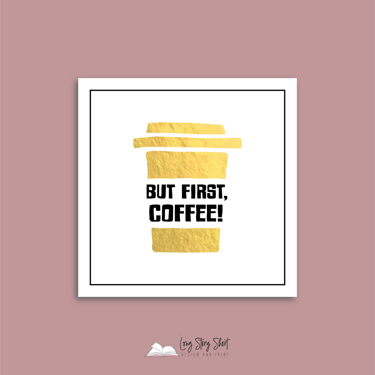 The White Coffee Edition Square Vinyl Label Pack