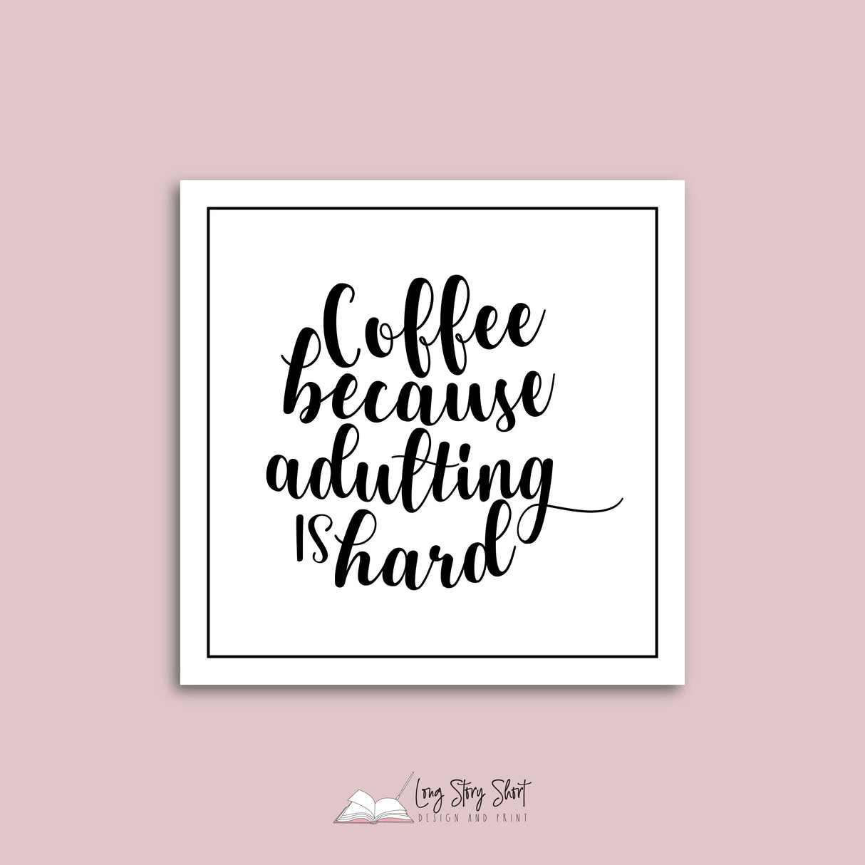 The White Coffee Edition Square Vinyl Label Pack