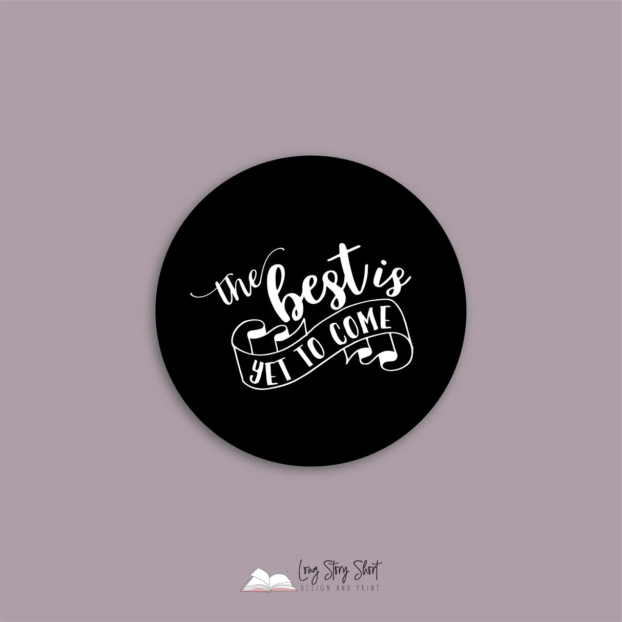 The best is yet to come Black Vinyl Label Pack